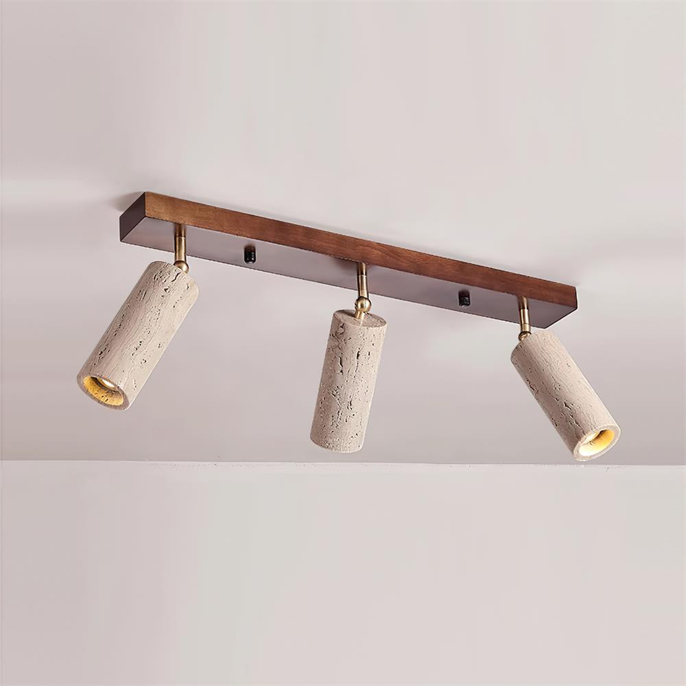 Traleno Travertine Ceiling Light
