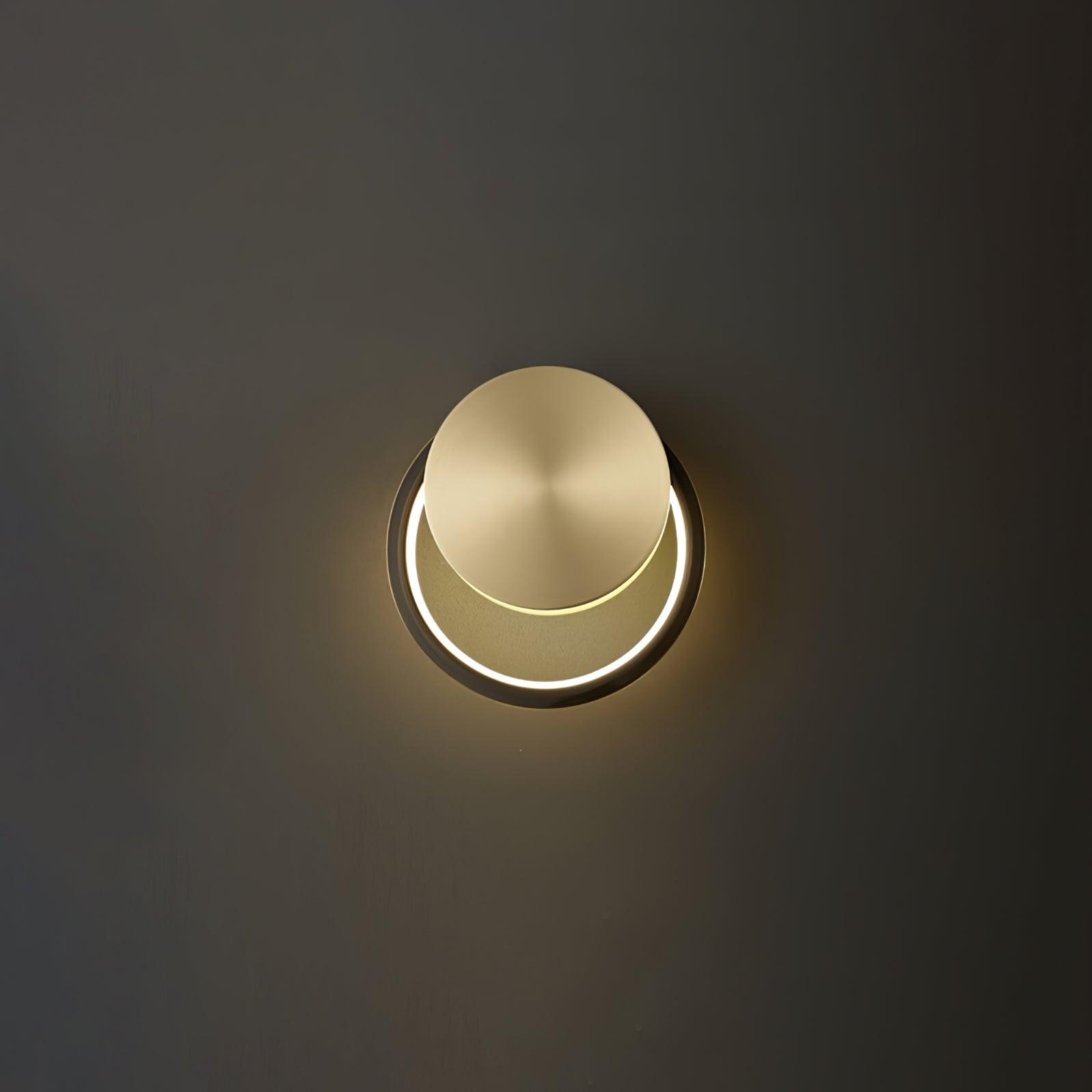 Ringled Arc Wall Light