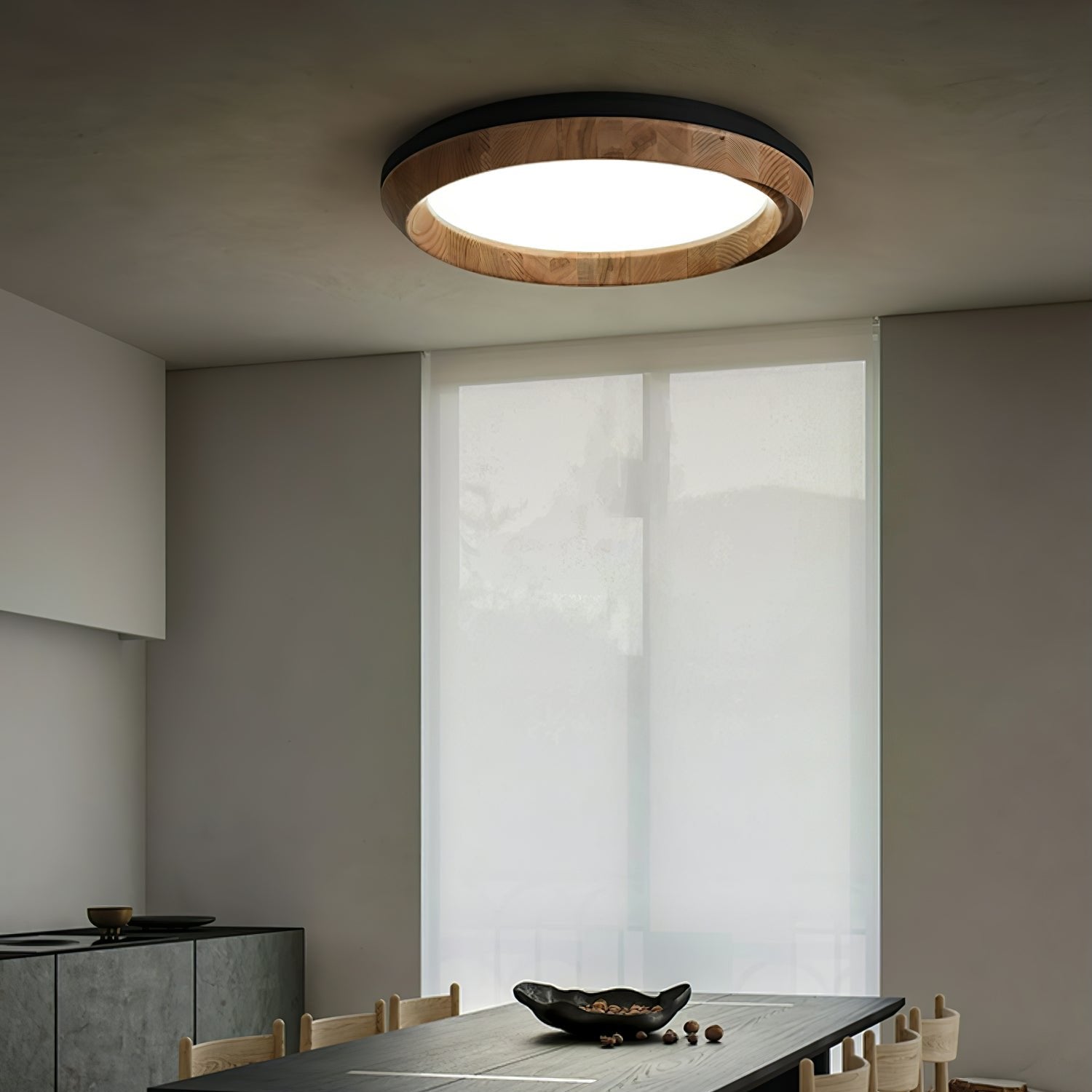 Belosca Wooden Ceiling Light