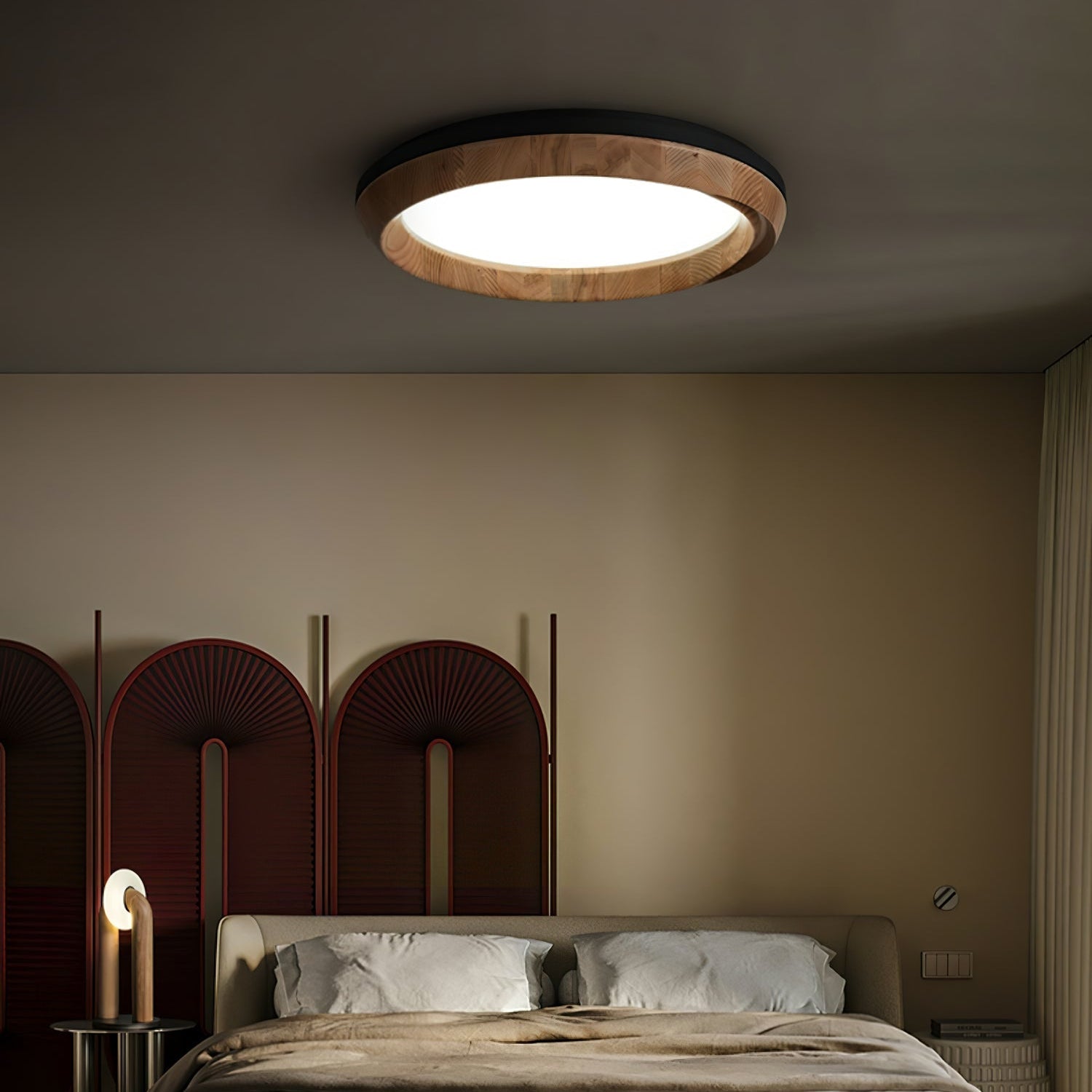 Belosca Wooden Ceiling Light