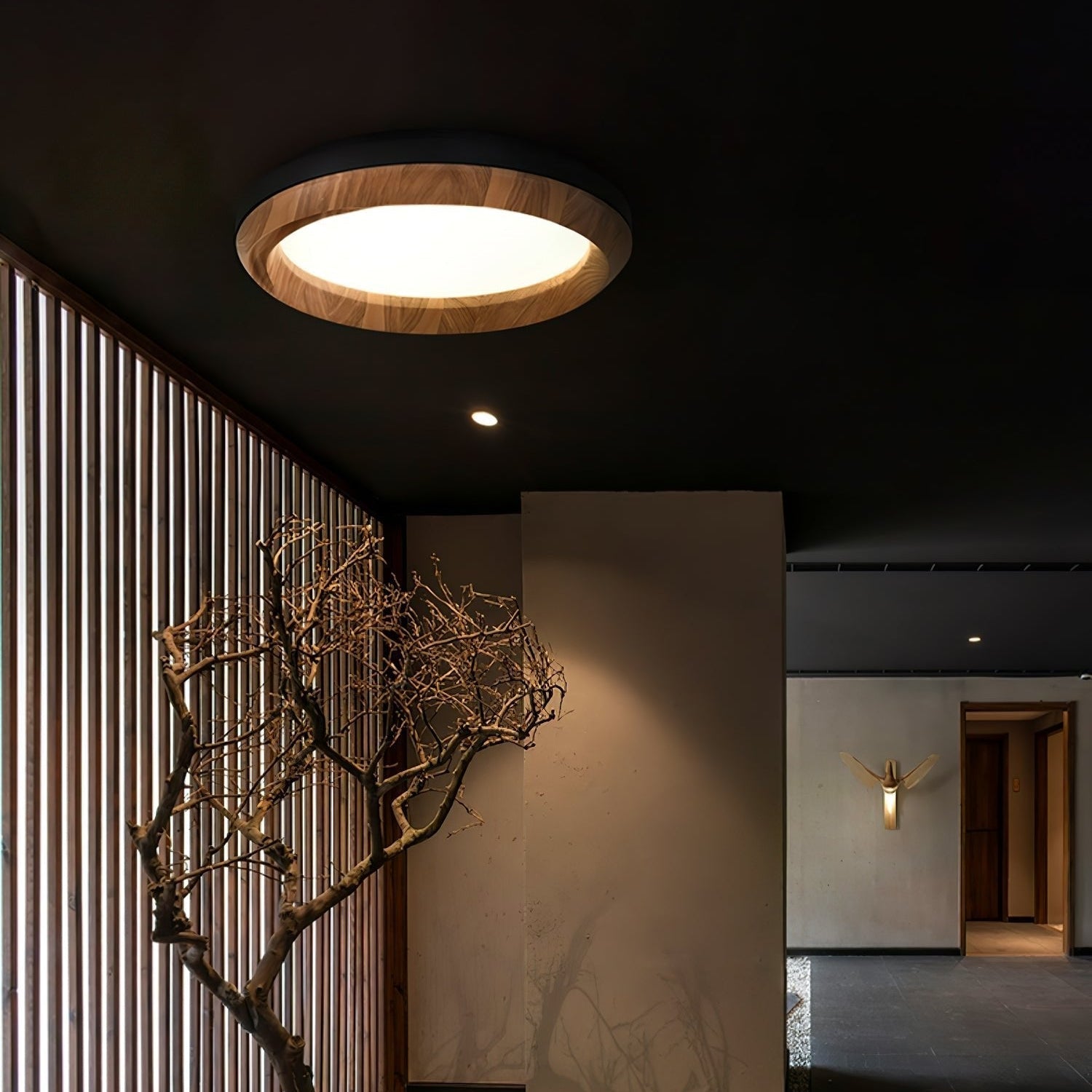 Belosca Wooden Ceiling Light