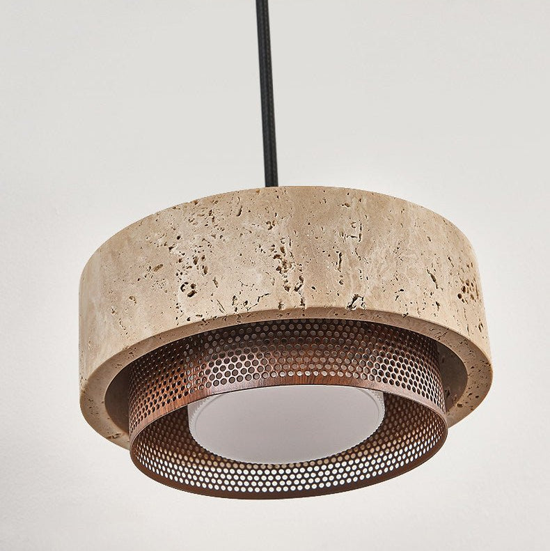 Venna Travertine Pendant Light