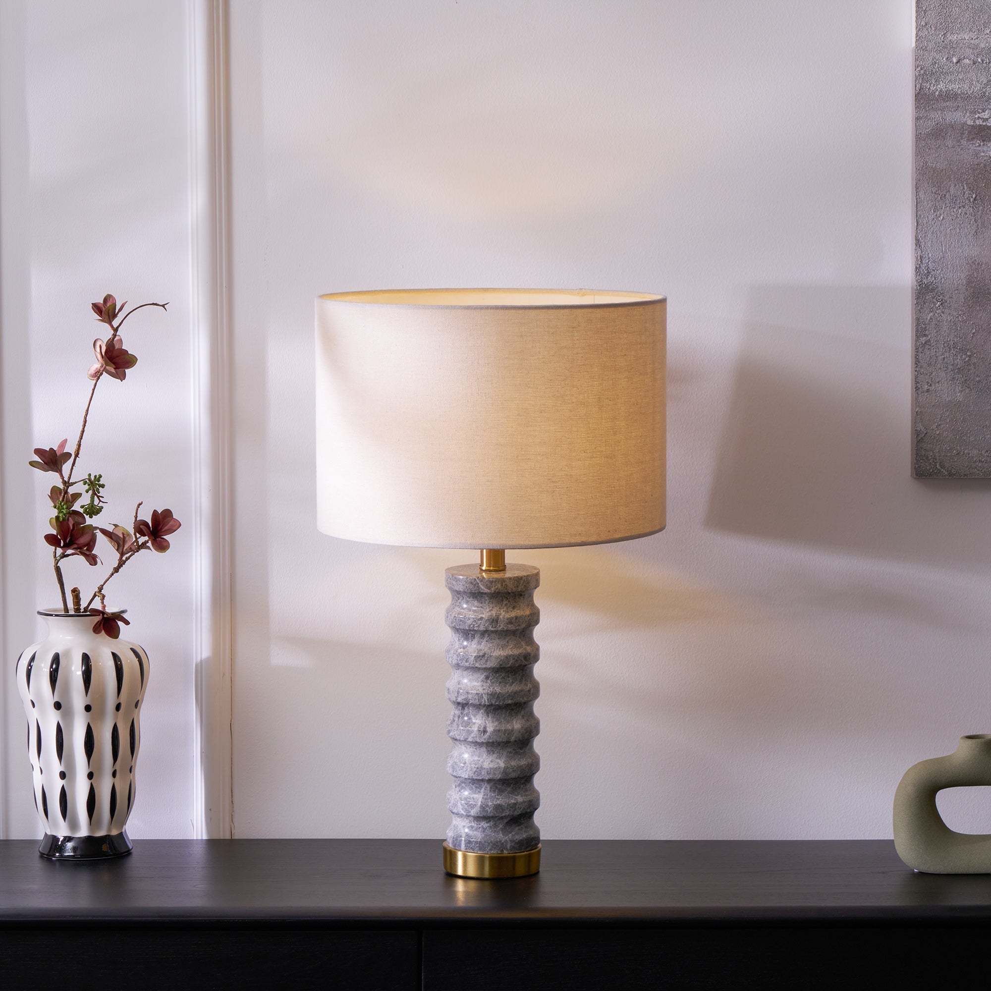 Rivame Marble Table Lamp