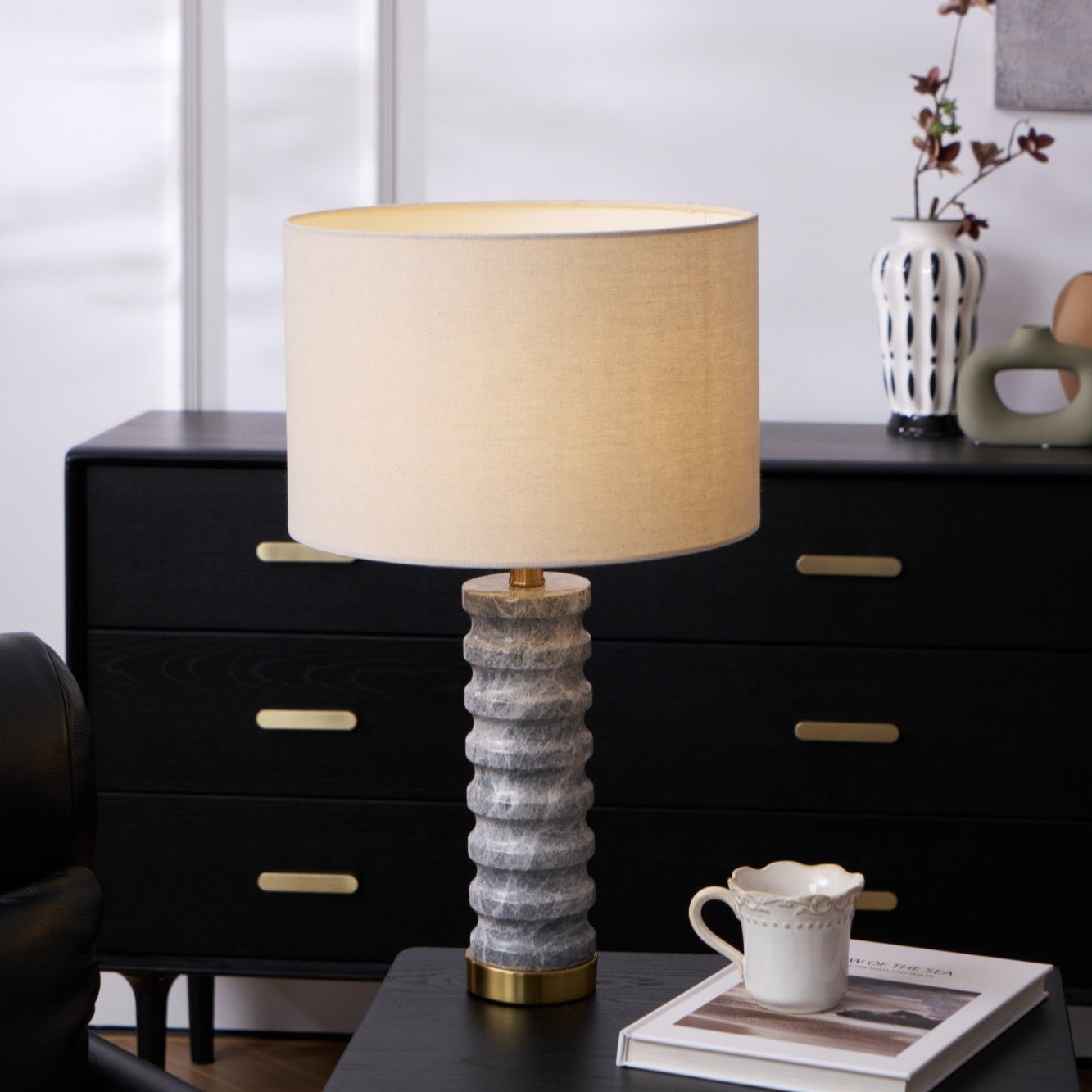 Rivame Marble Table Lamp