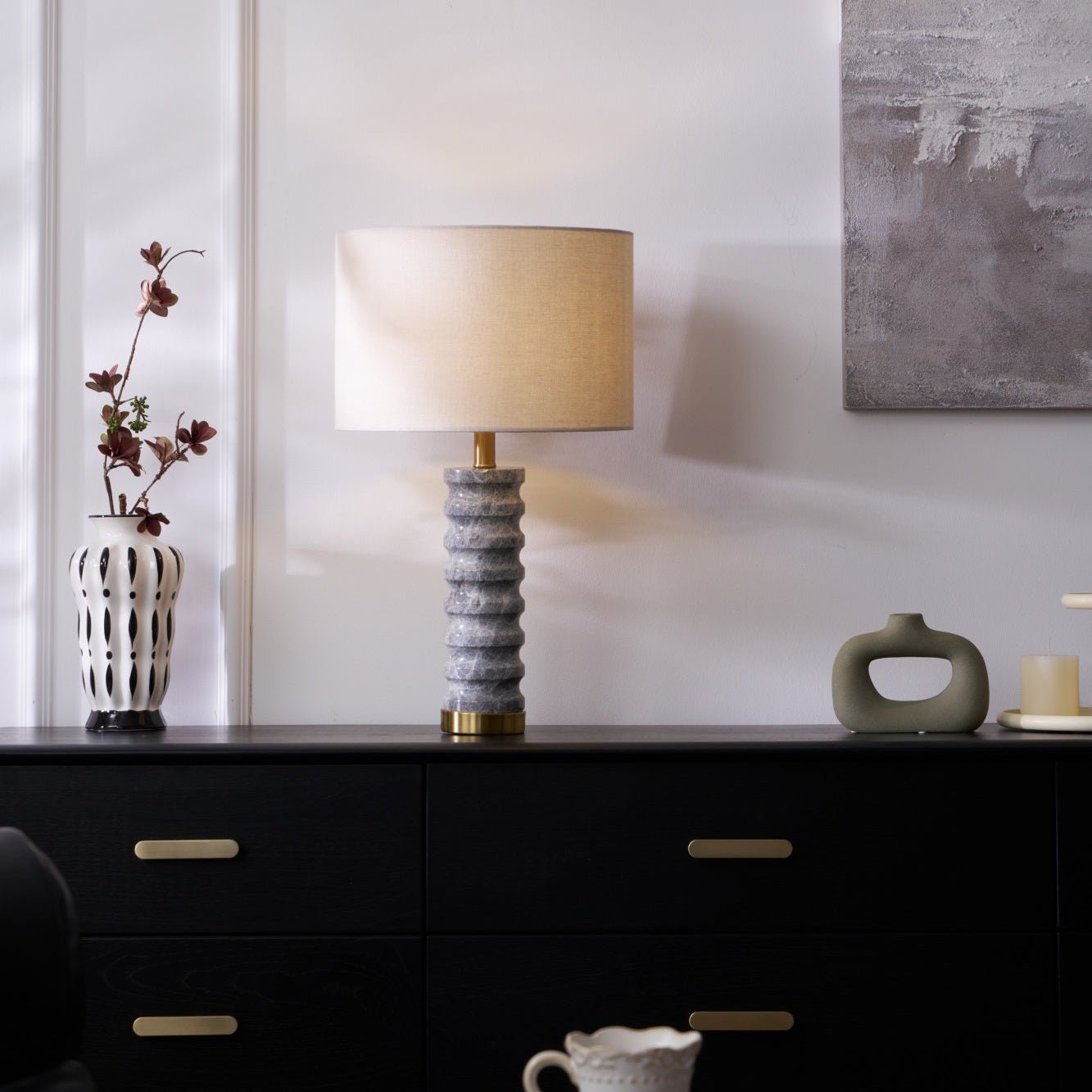 Rivame Marble Table Lamp