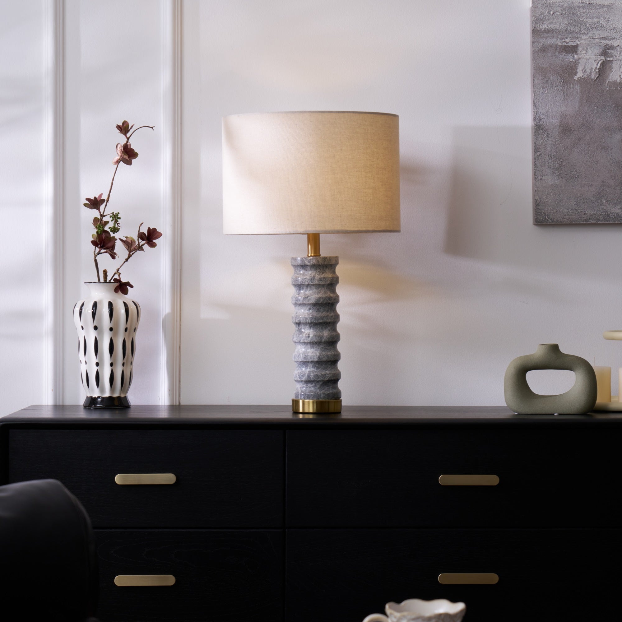 Rivame Marble Table Lamp
