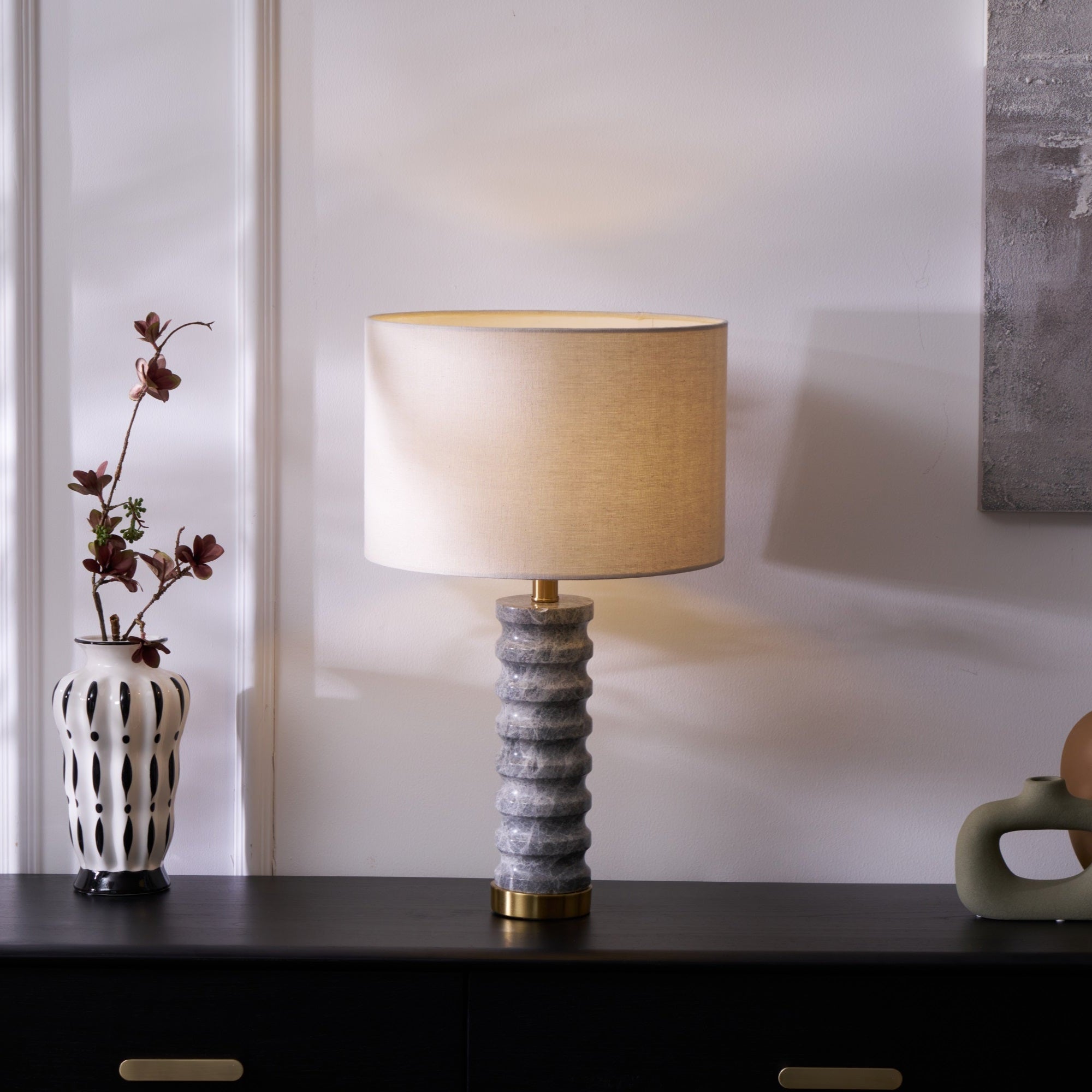 Rivame Marble Table Lamp