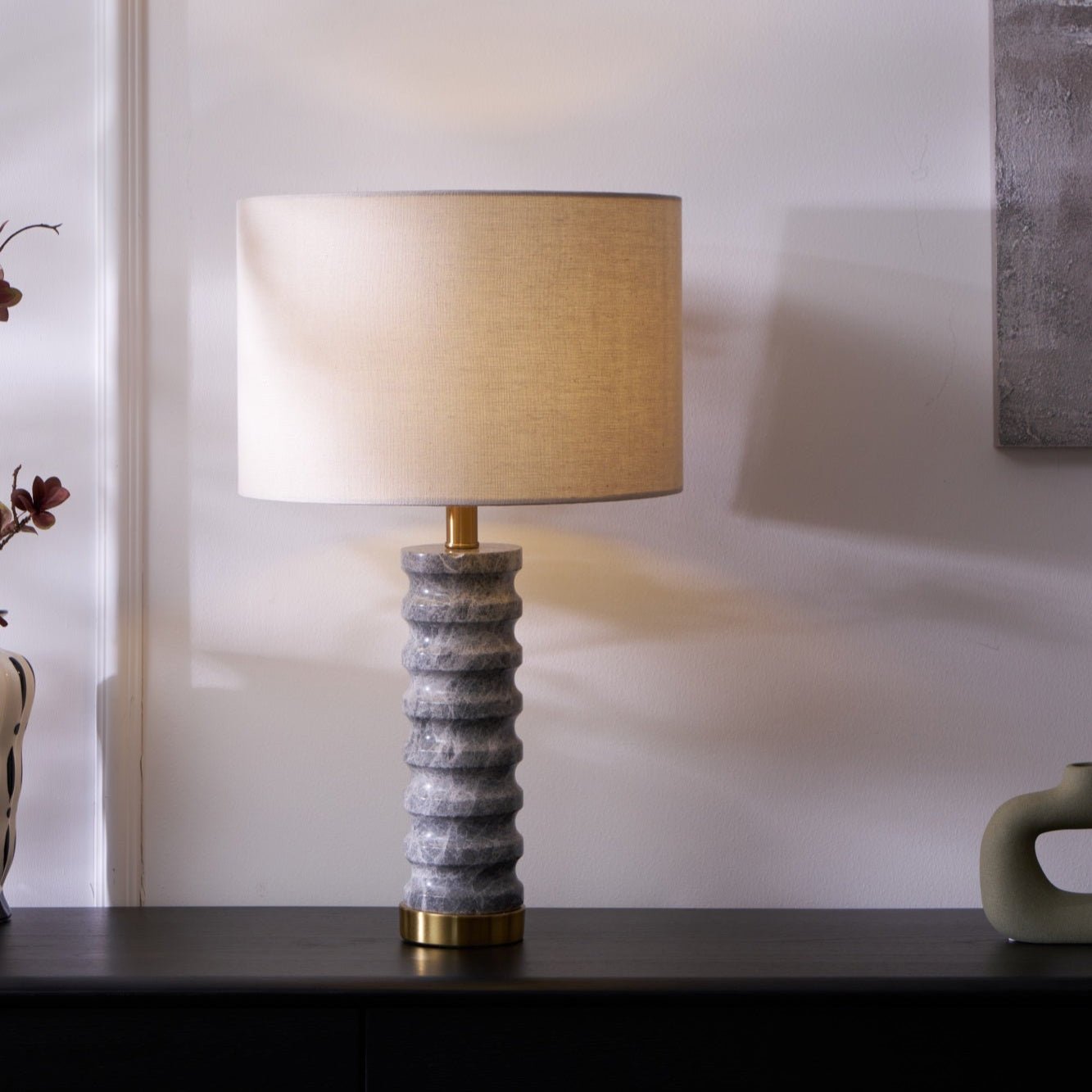 Rivame Marble Table Lamp