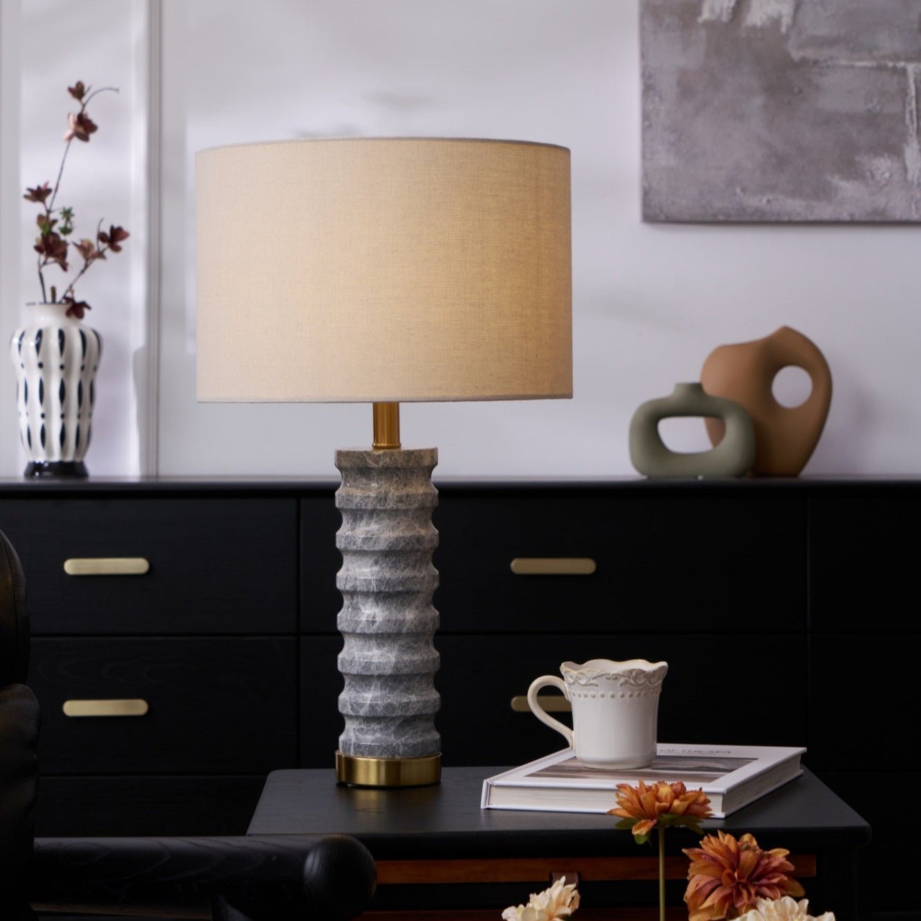 Rivame Marble Table Lamp