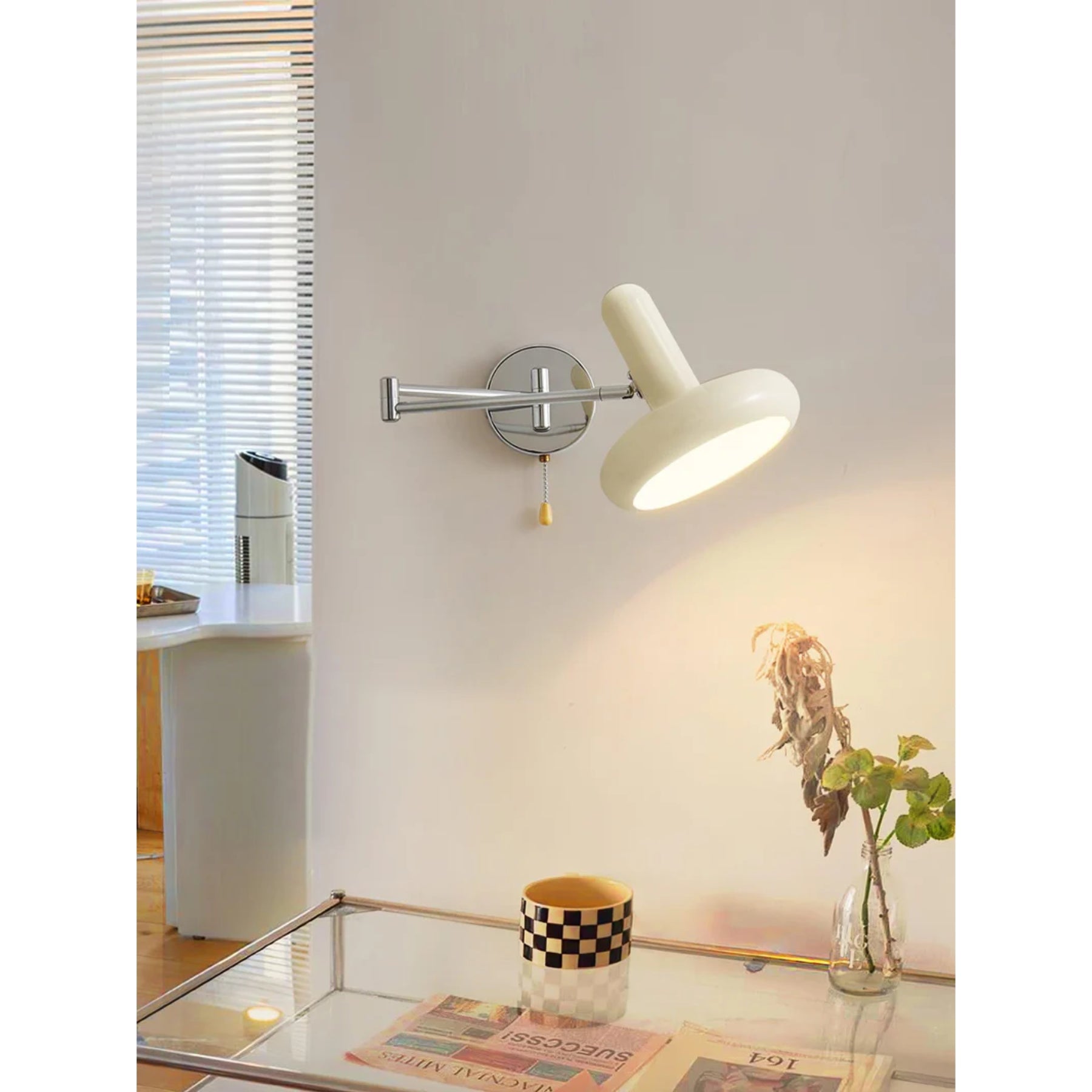 Rocker Metal Wall Light