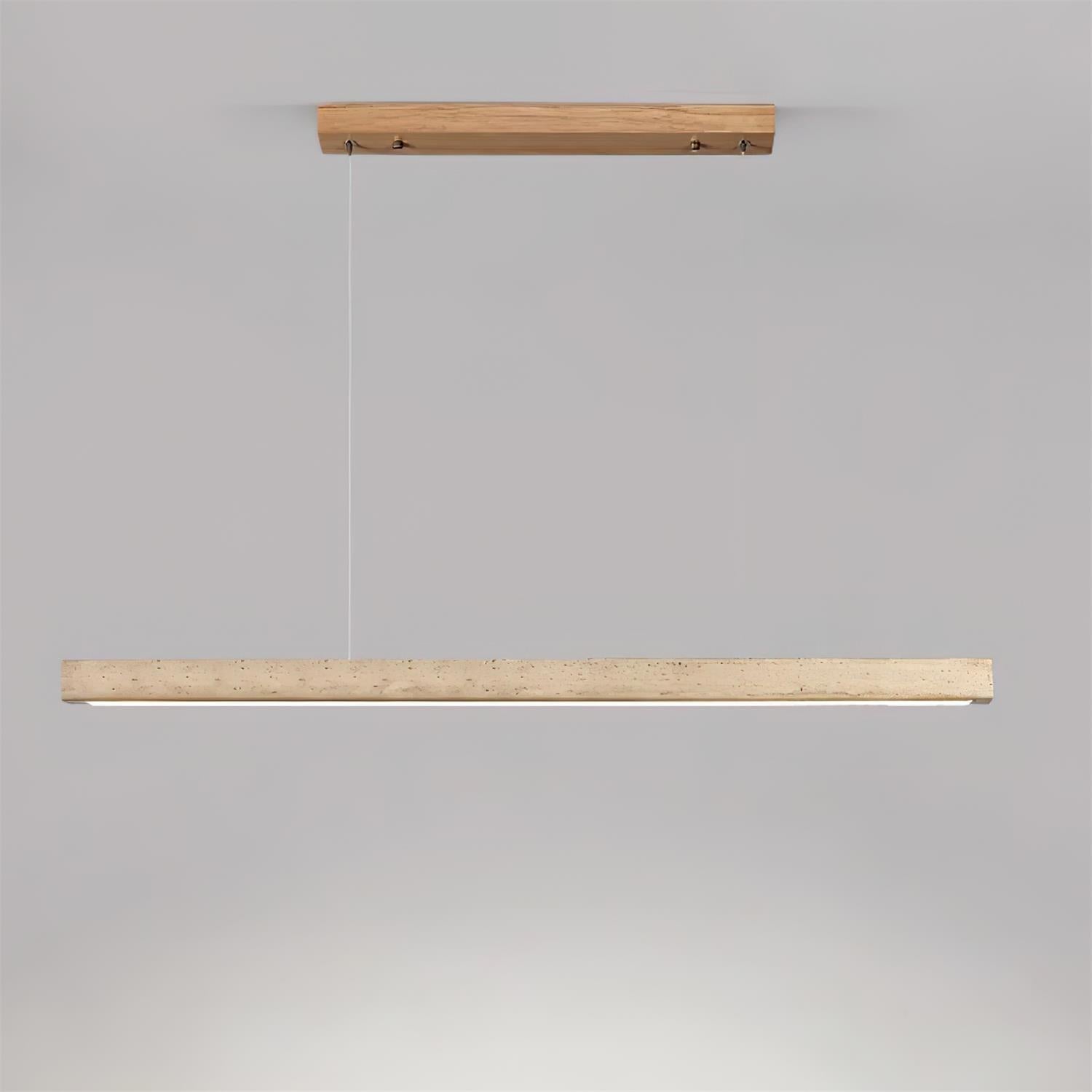 Kenmos Natural Stone Pendant Light