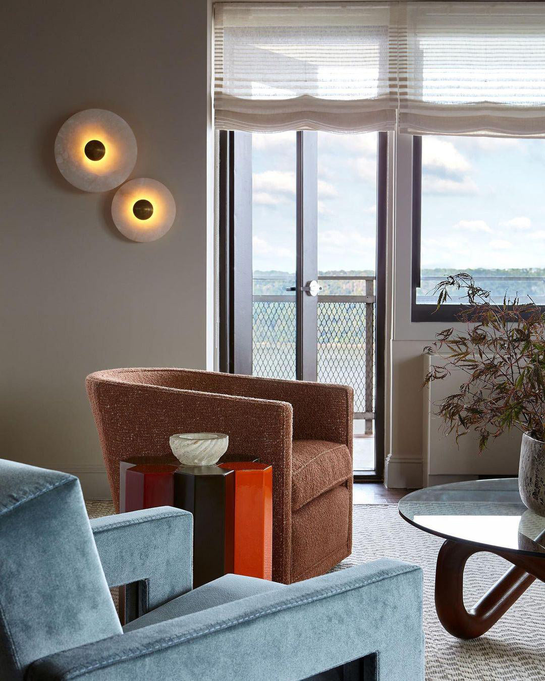Velle Round Wall Light