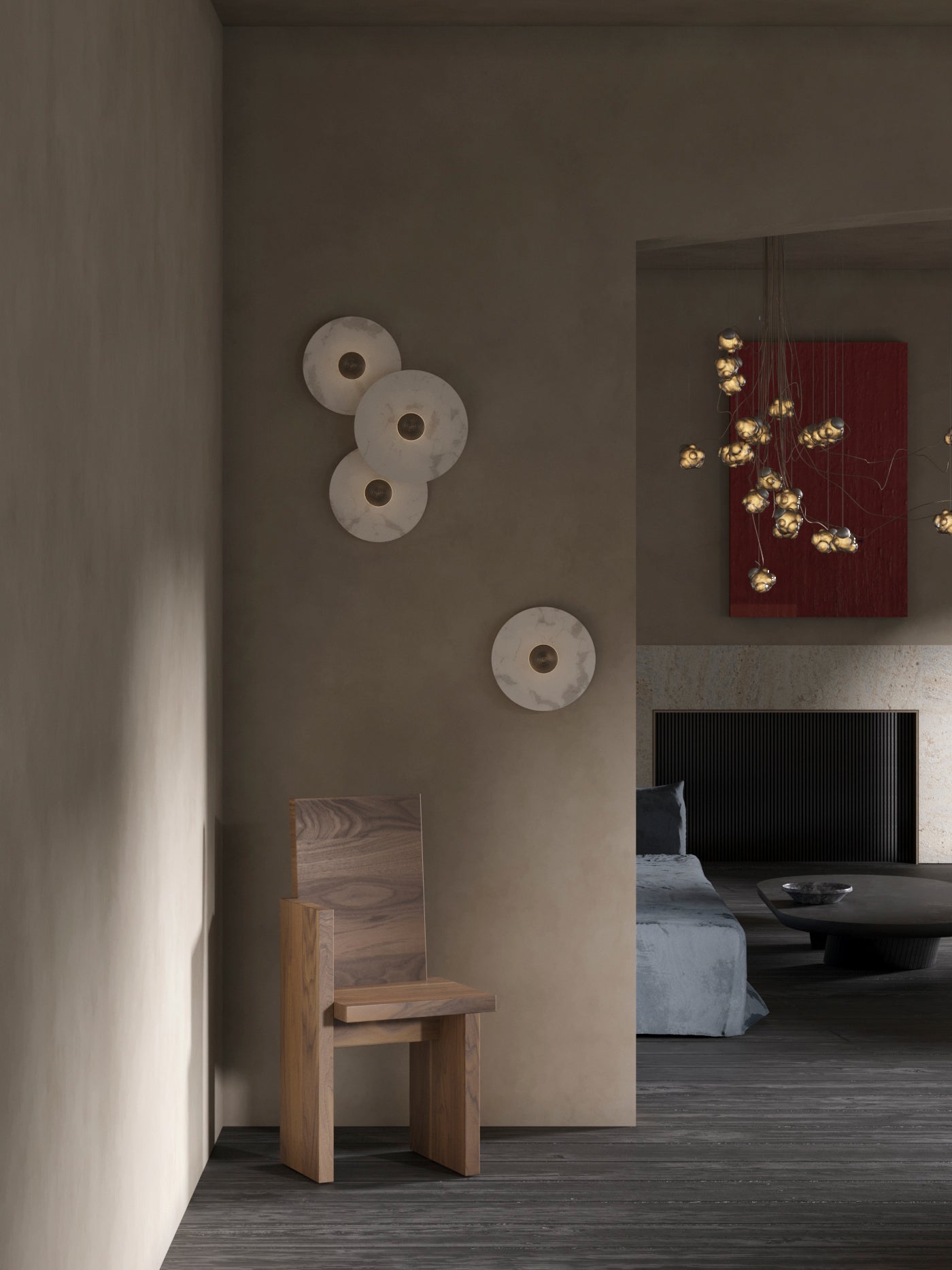 Velle Round Wall Light