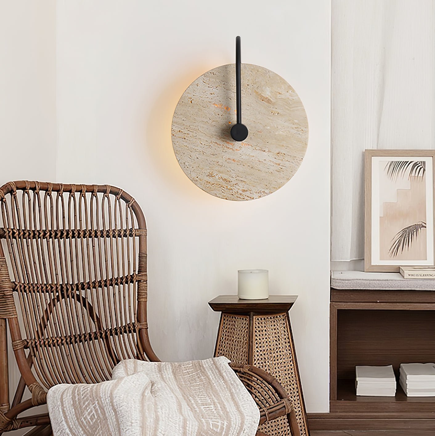 Sedona Travertine Wall Light
