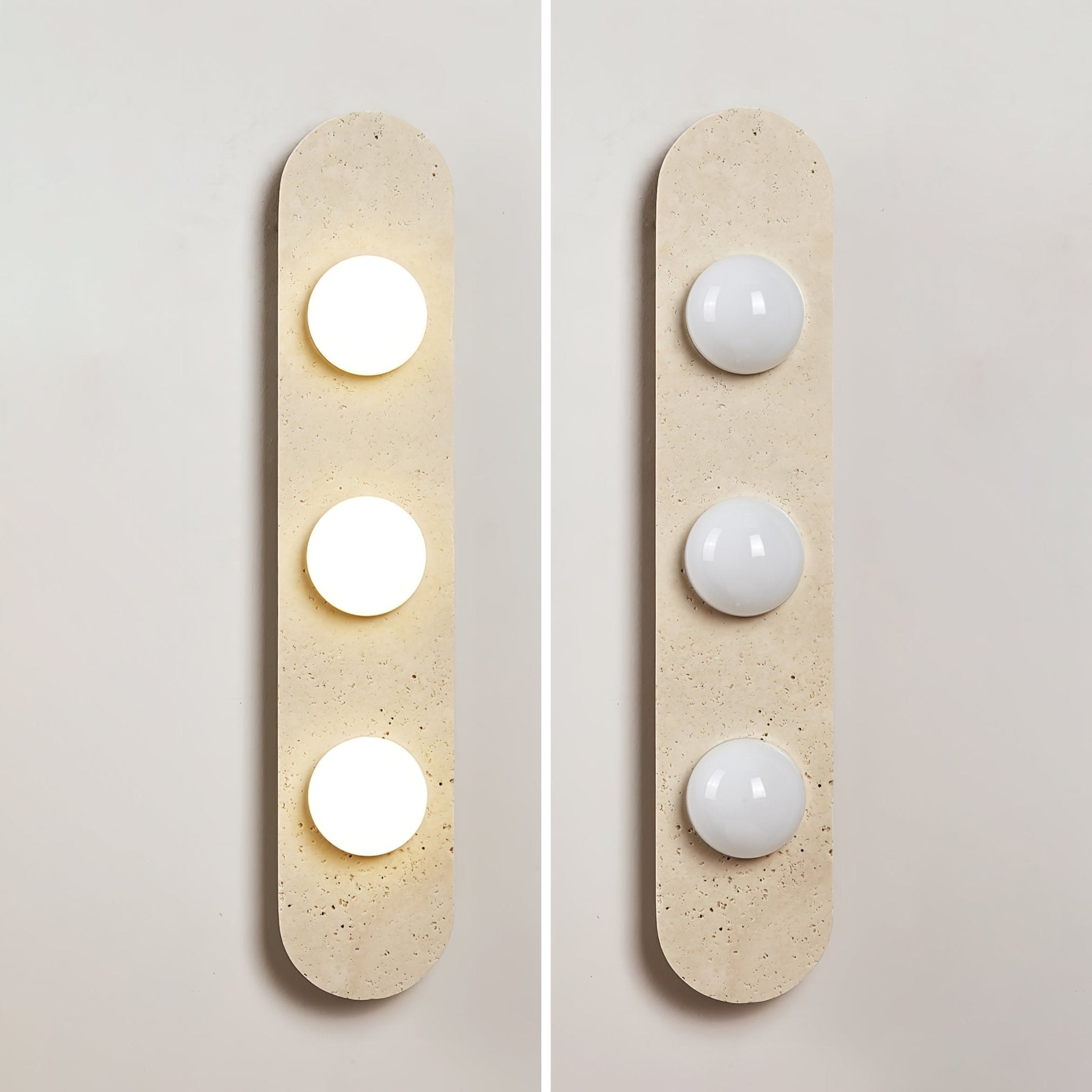 Roavel Natural Stone Wall Light