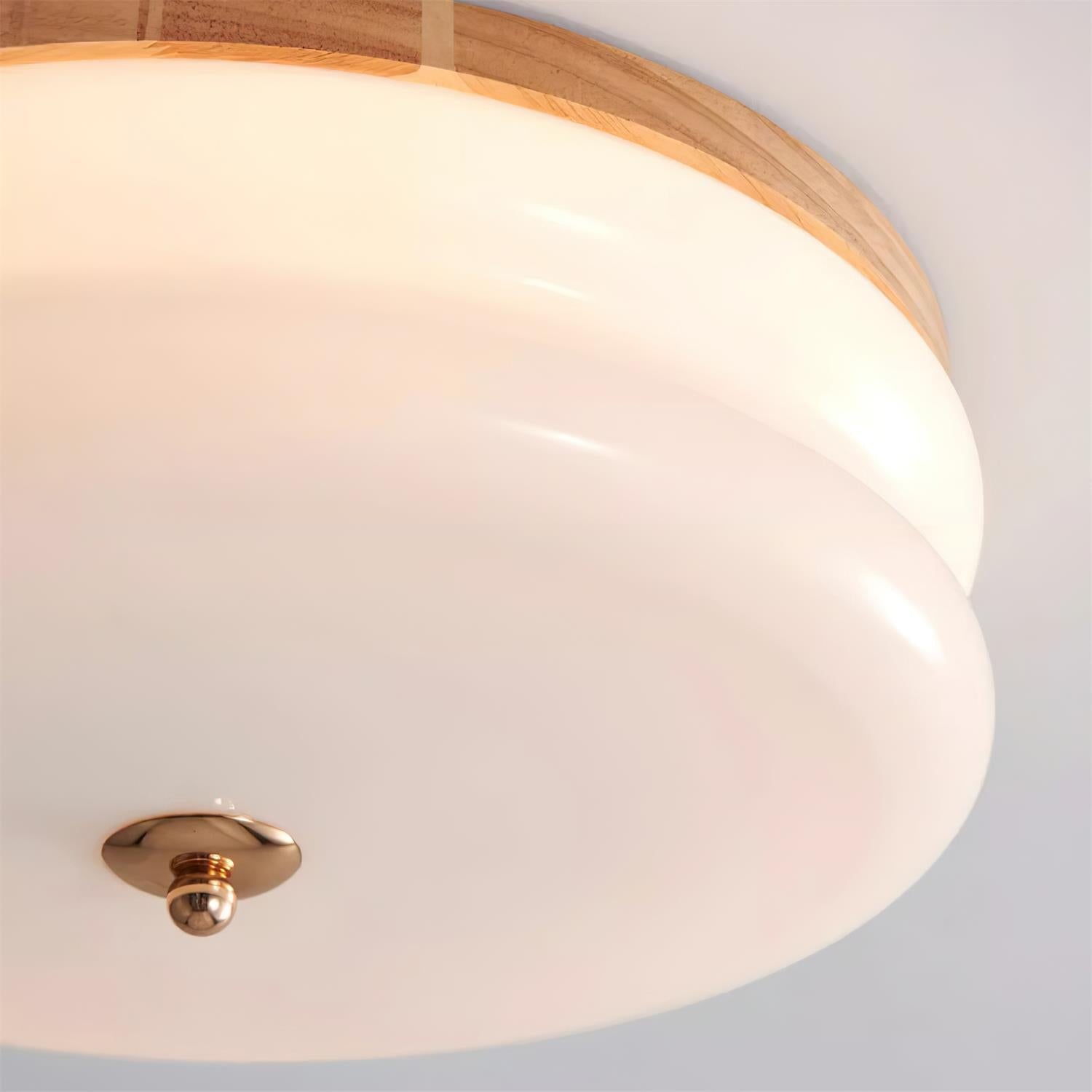 Art Deco Wood Design Ceiling Light