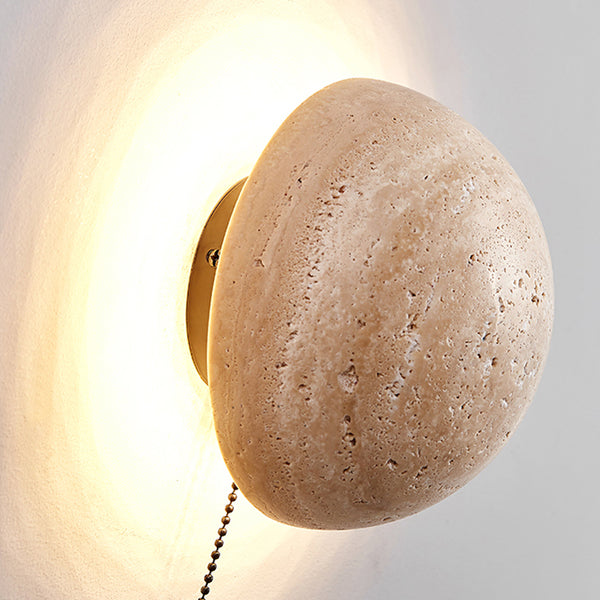 Tizo Travertine Wall Light