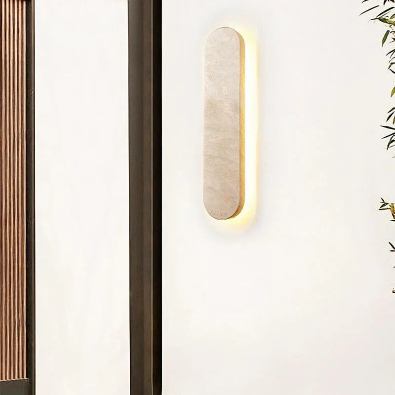 Luzora Natural Stone Wall Light