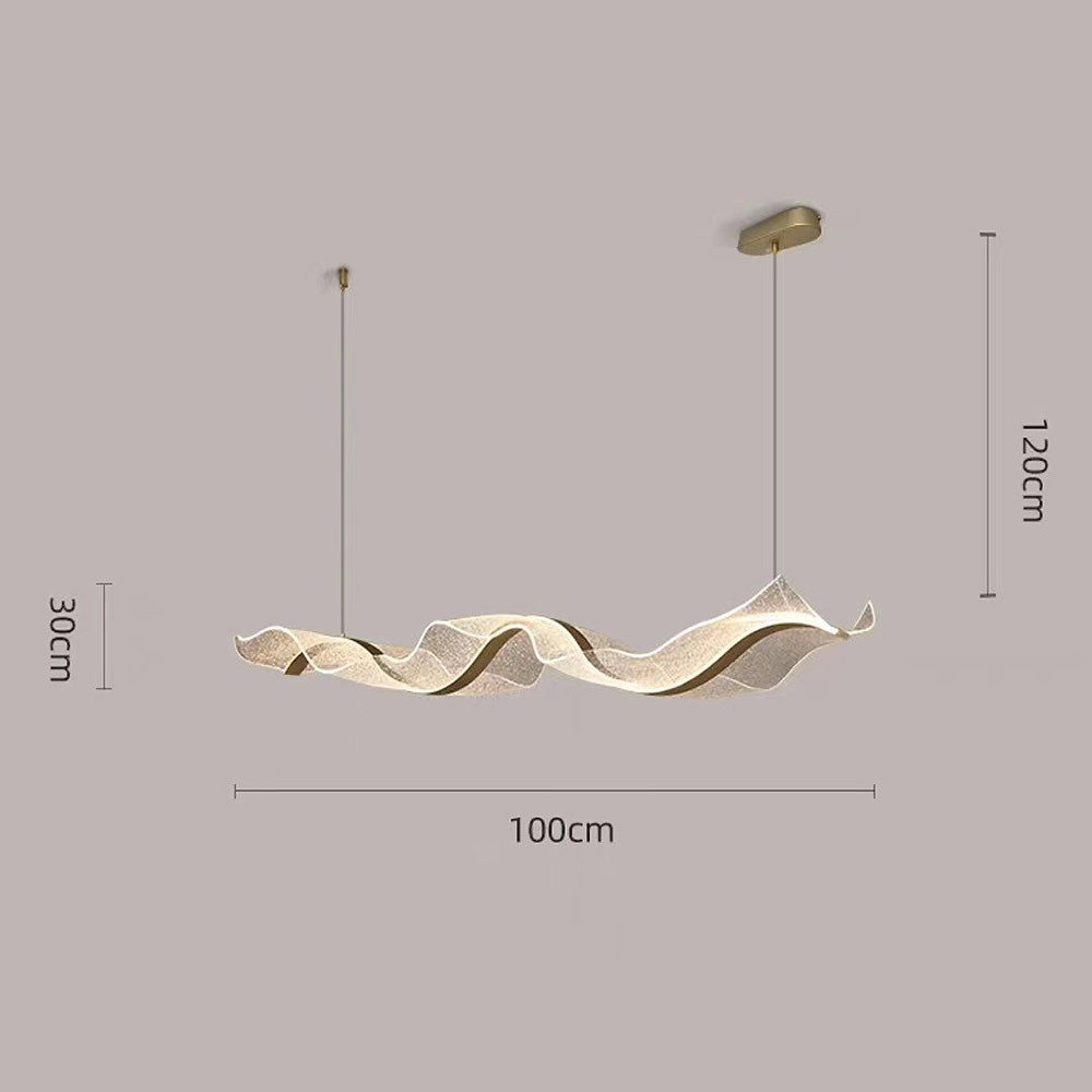 Wave Dome Pendant Light