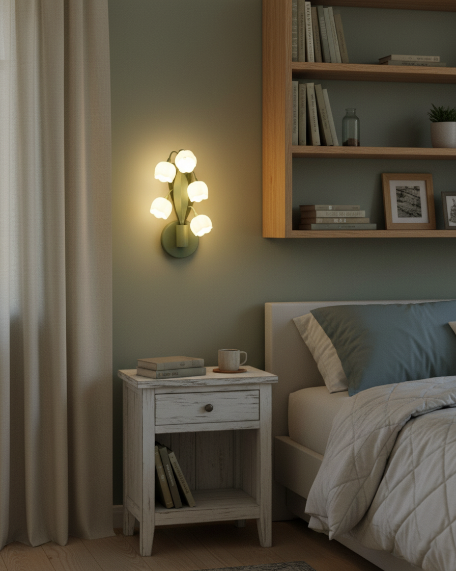 Zorcove Floral Wall Light