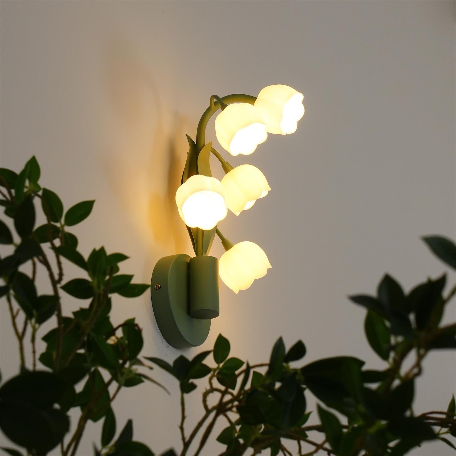 Zorcove Floral Wall Light