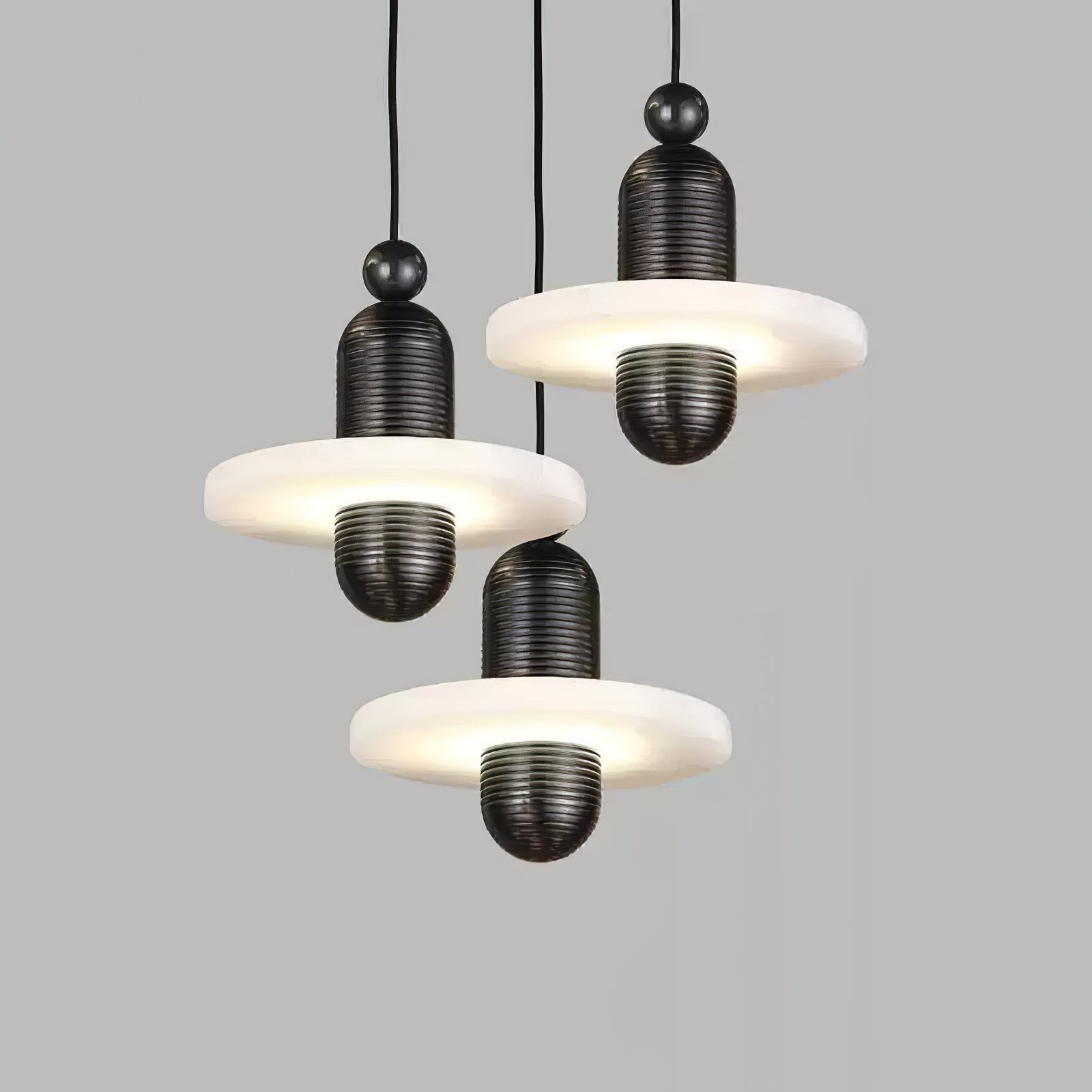 Senmif Alabaster Ring Pendant Light