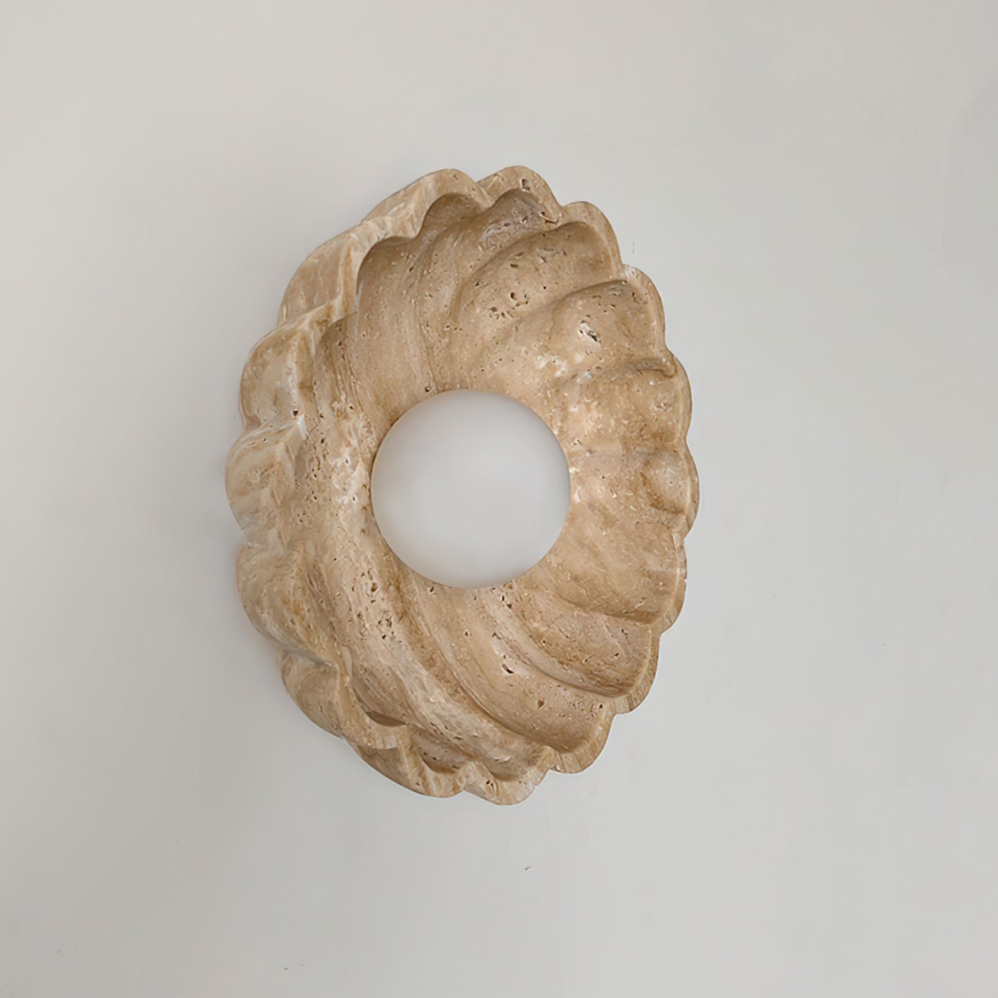 Meyliva Natural Stone Wall Light