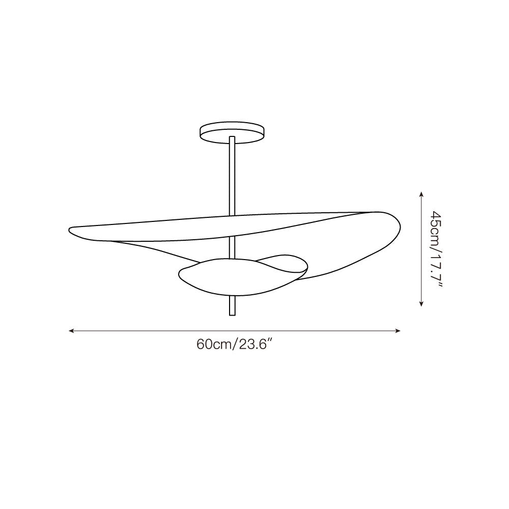 Loxey Sculptural Pendant Light