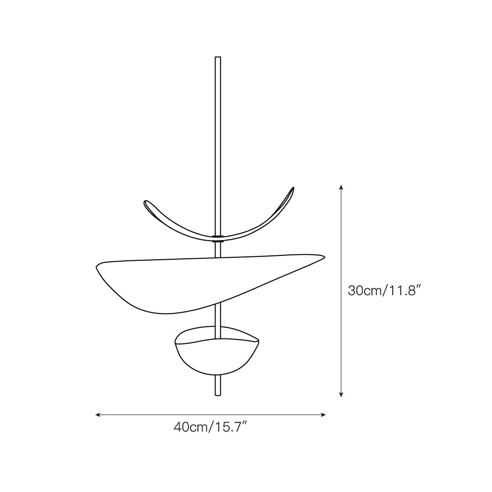 Loxey Sculptural Pendant Light