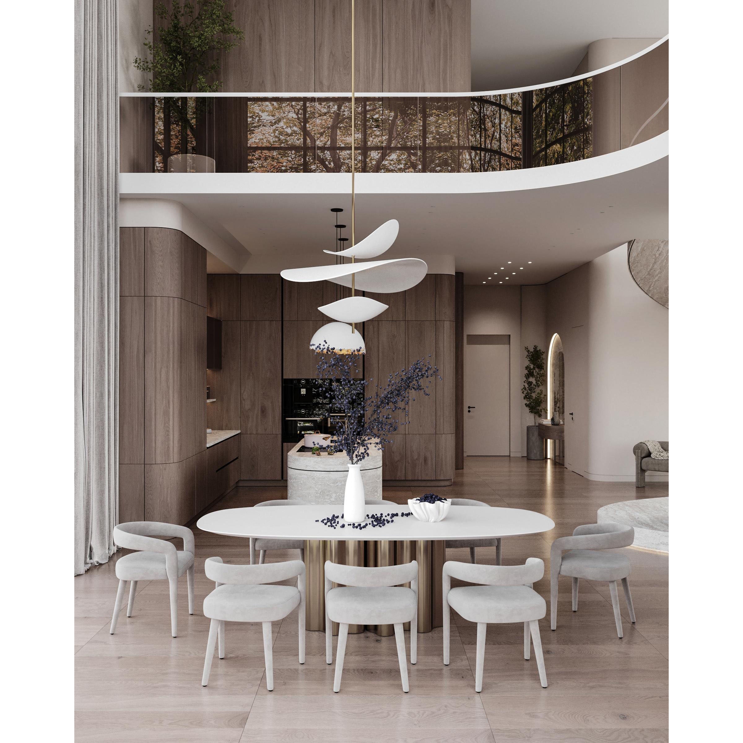 Loxey Sculptural Pendant Light
