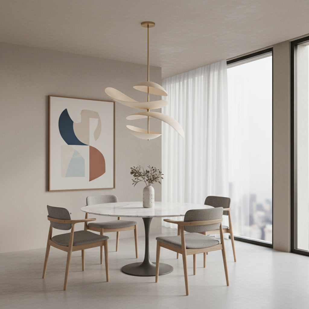 Loxey Sculptural Pendant Light