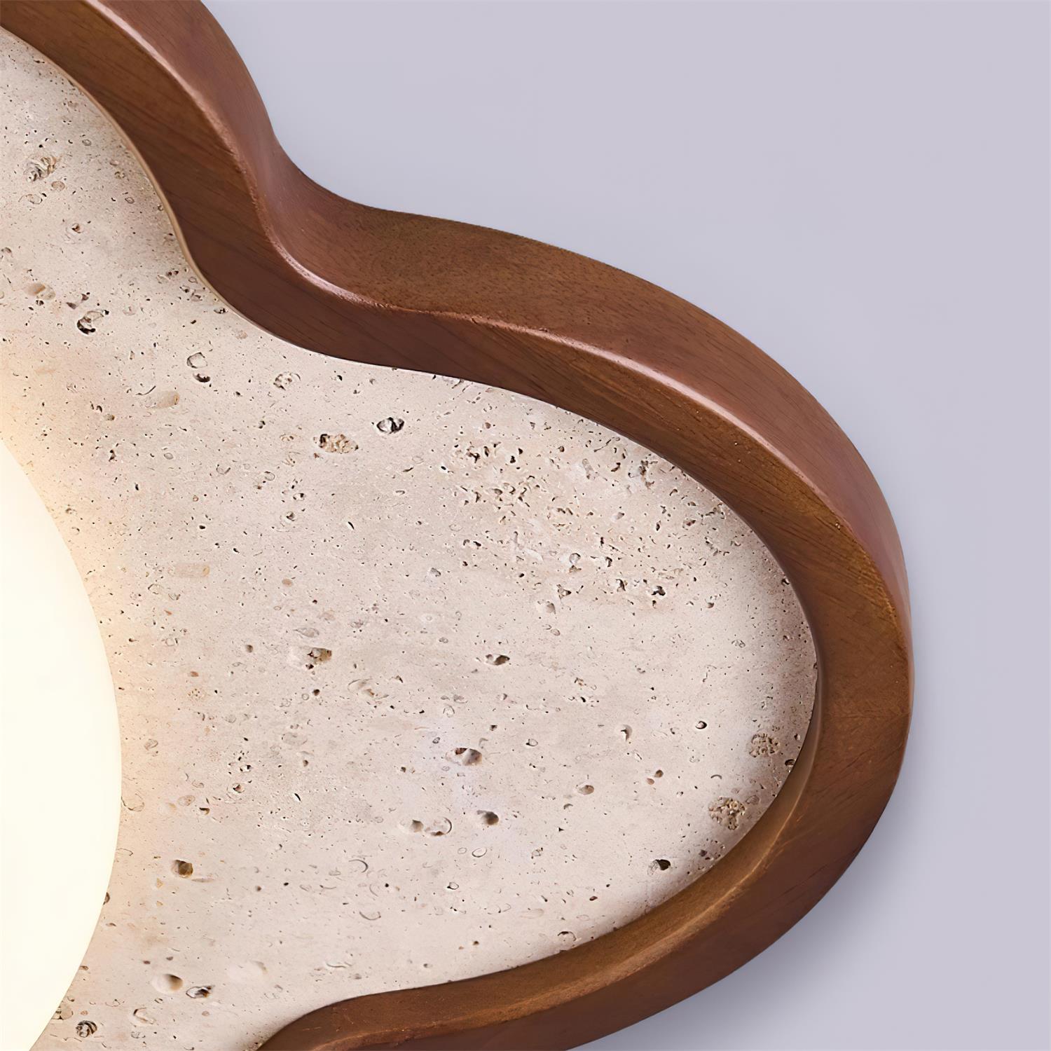 Star-shaped Natural Stone Ceiling Light