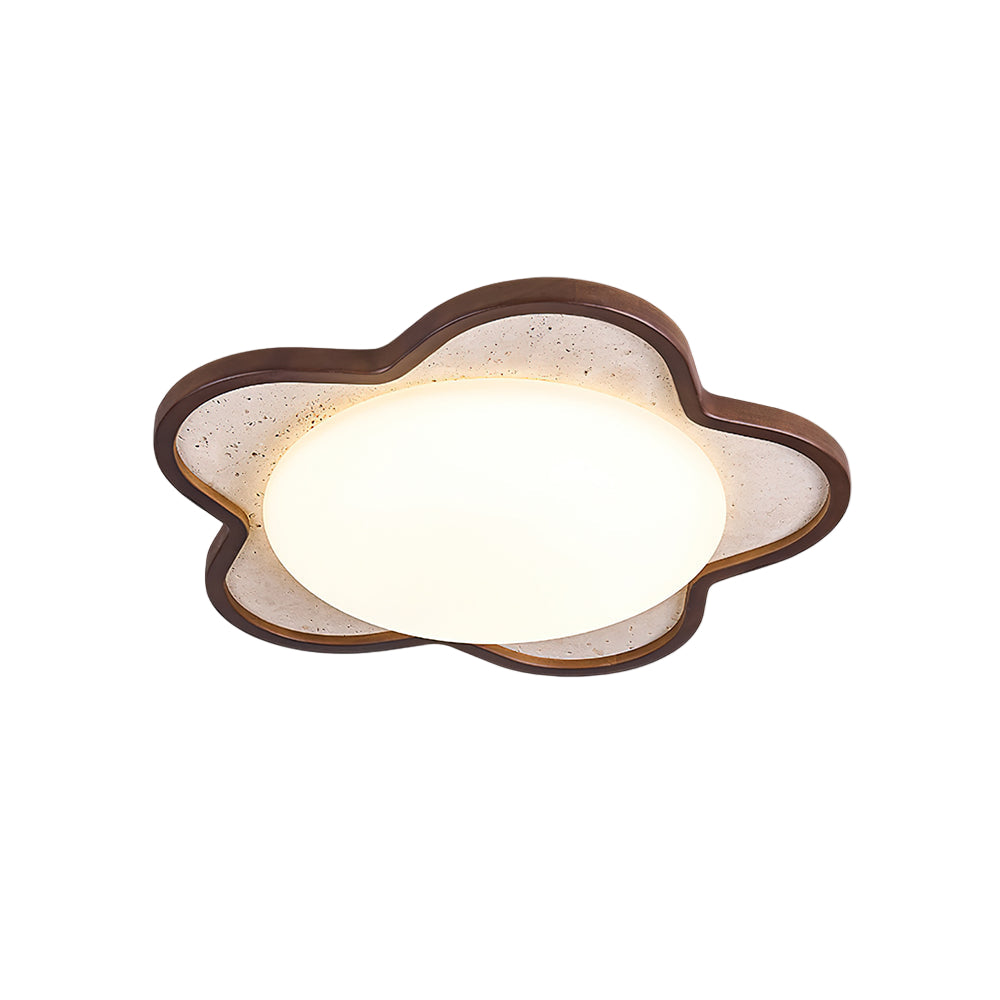 Star-shaped Natural Stone Ceiling Light