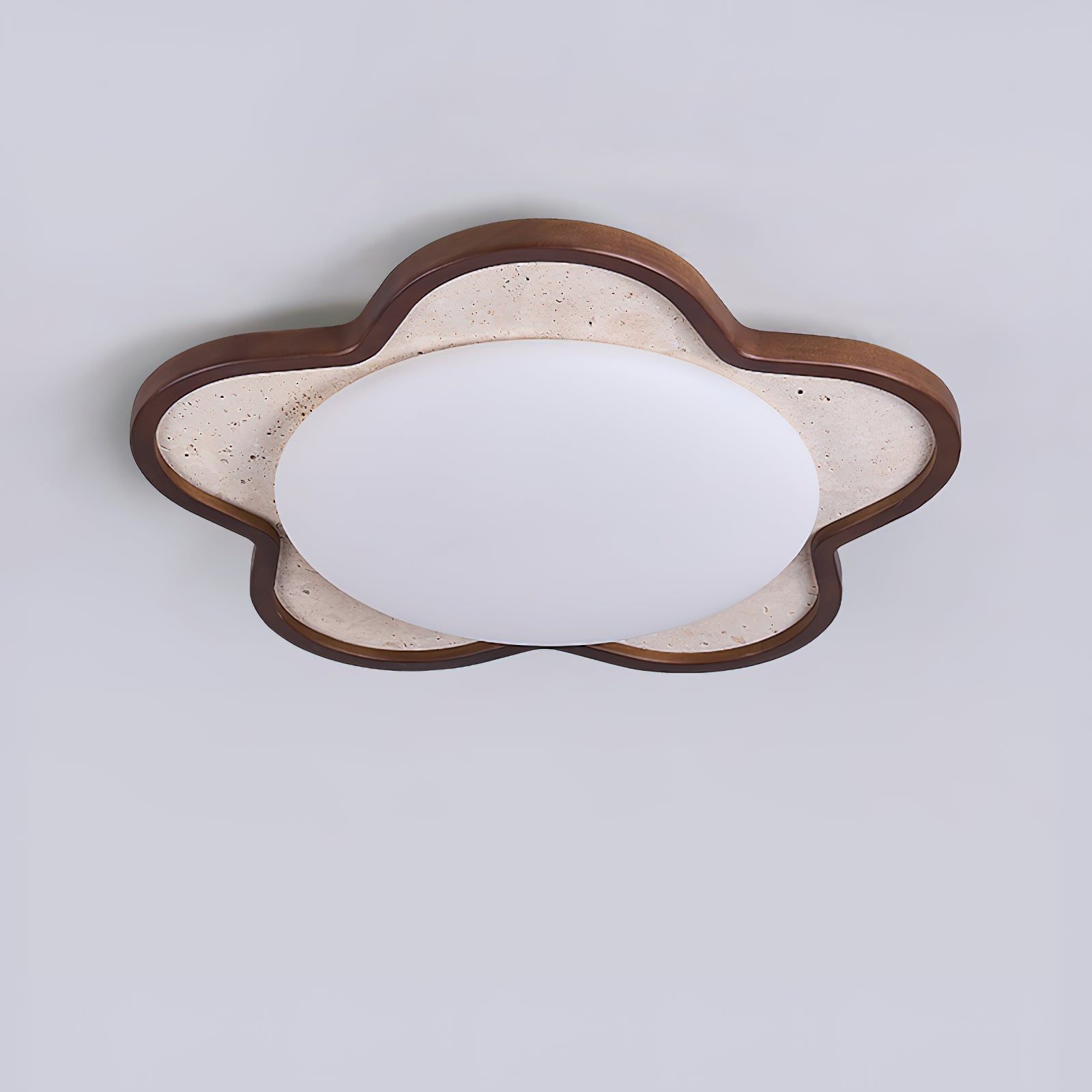 Star-shaped Natural Stone Ceiling Light