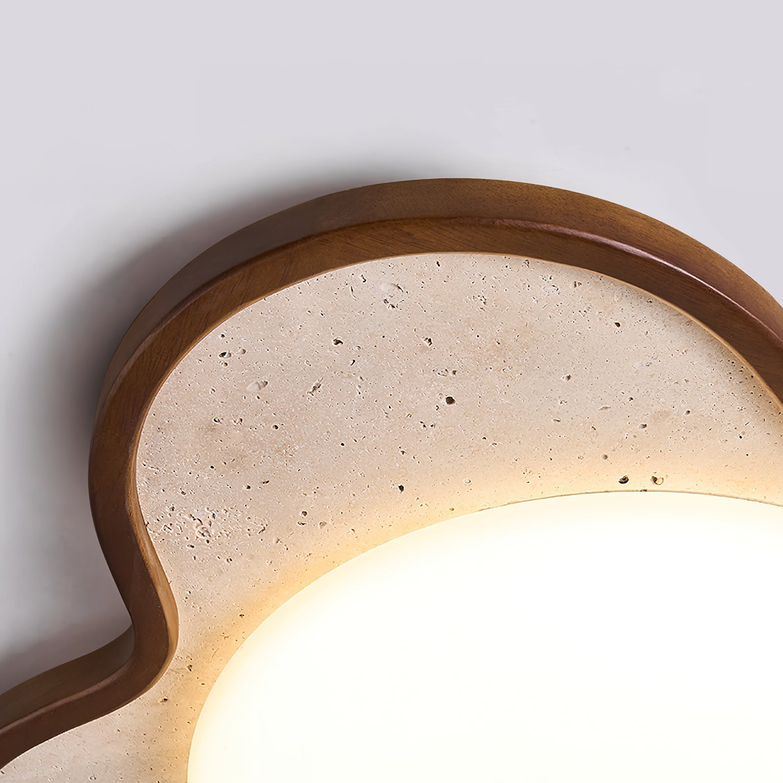 Star-shaped Natural Stone Ceiling Light
