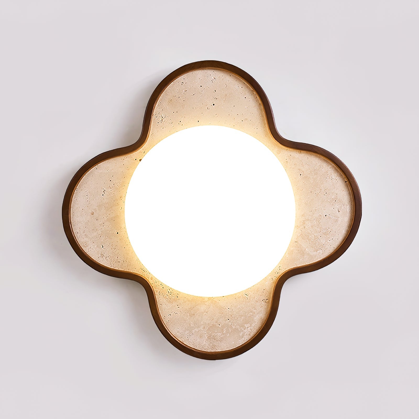 Star-shaped Natural Stone Ceiling Light