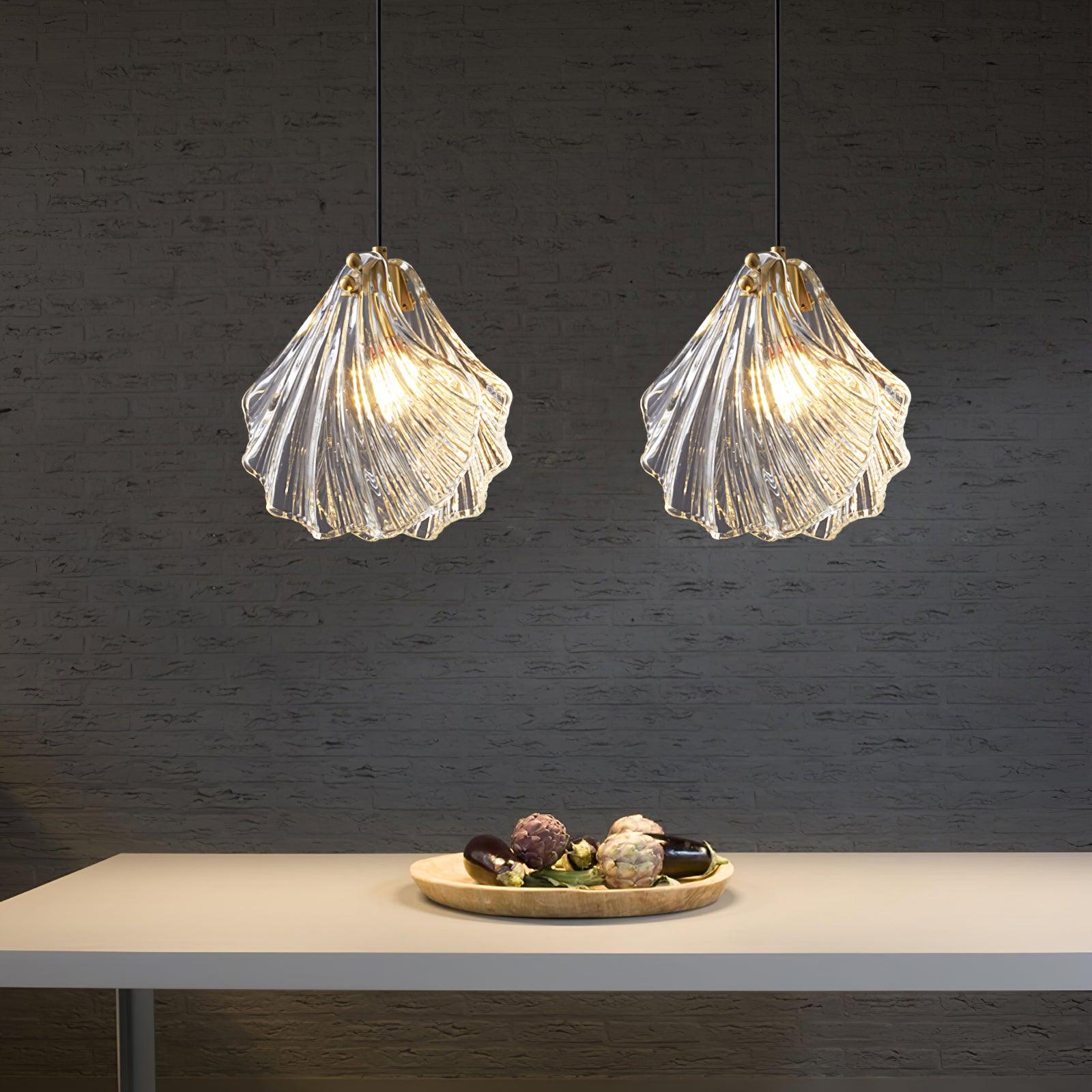 Nalina Shell-Shaped Pendant Light
