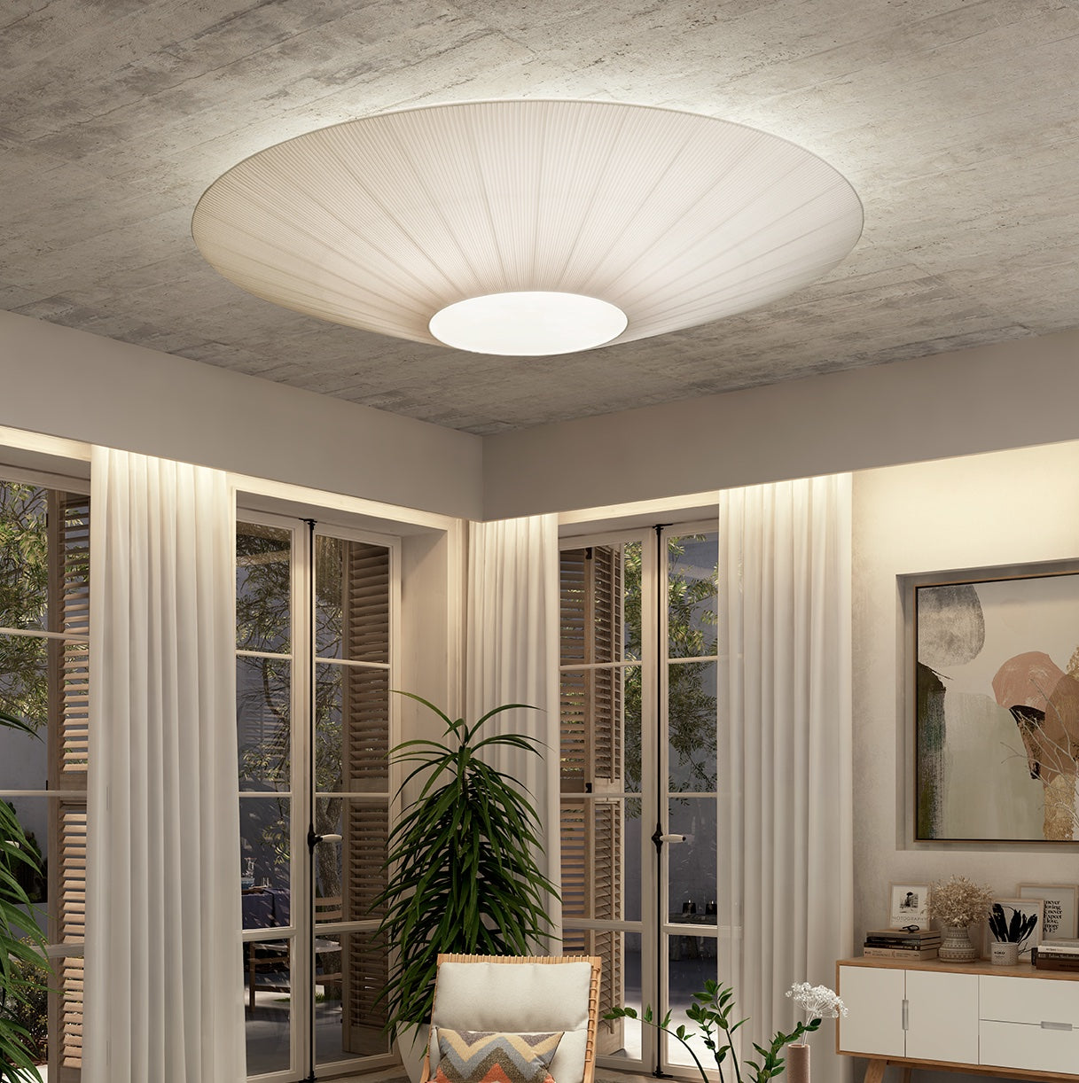 Quini Layered Ceiling Light