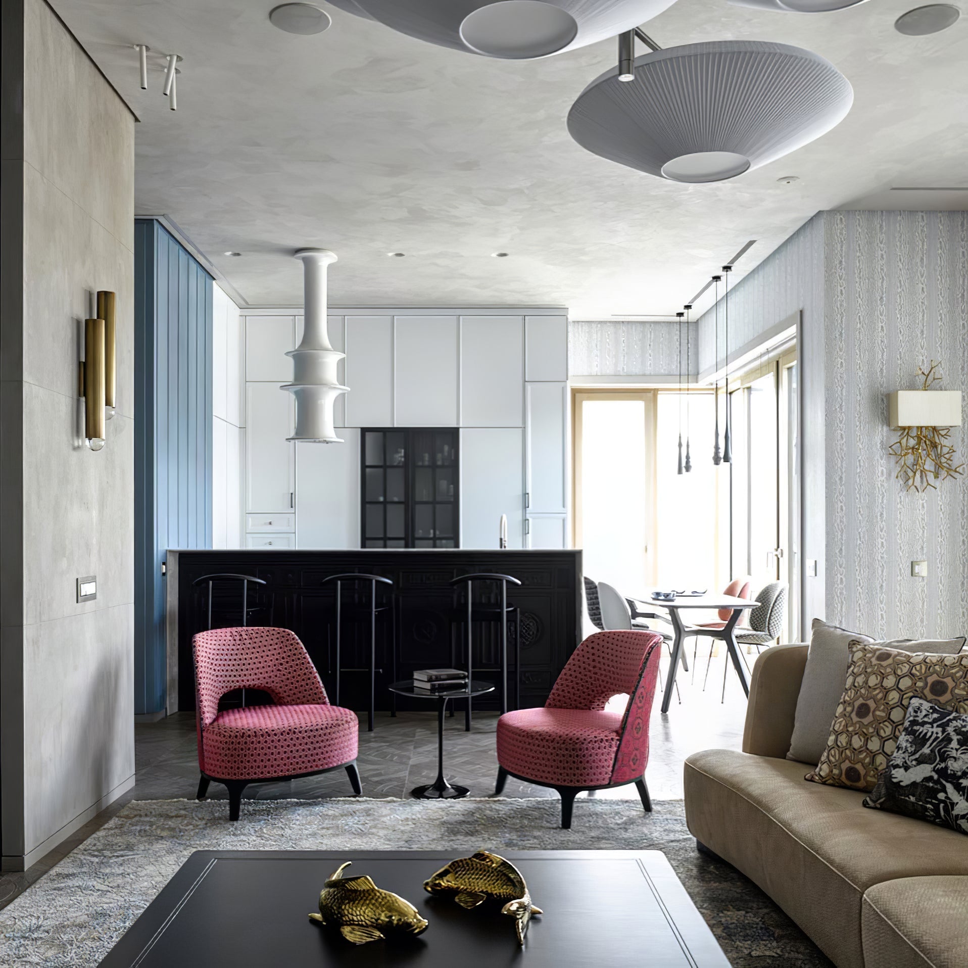 Quini Layered Ceiling Light