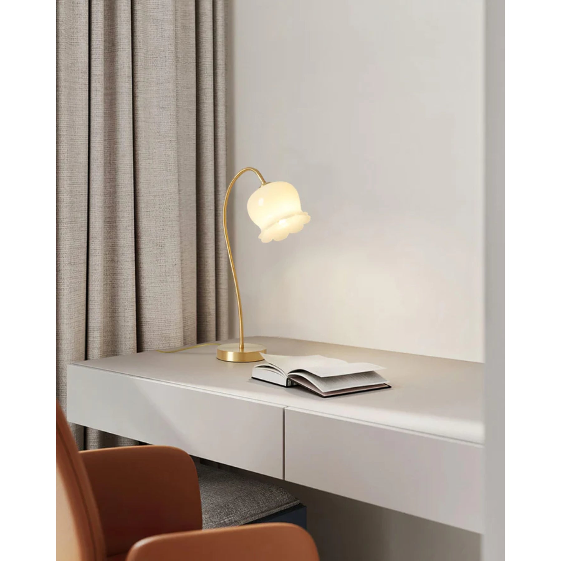 Sienna Flower Table Lamp