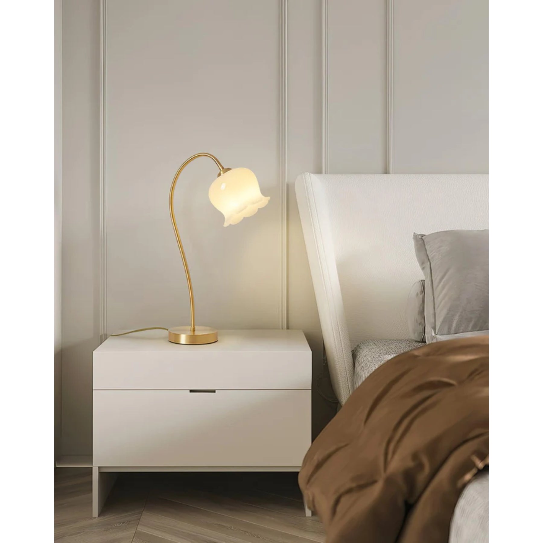 Sienna Flower Table Lamp
