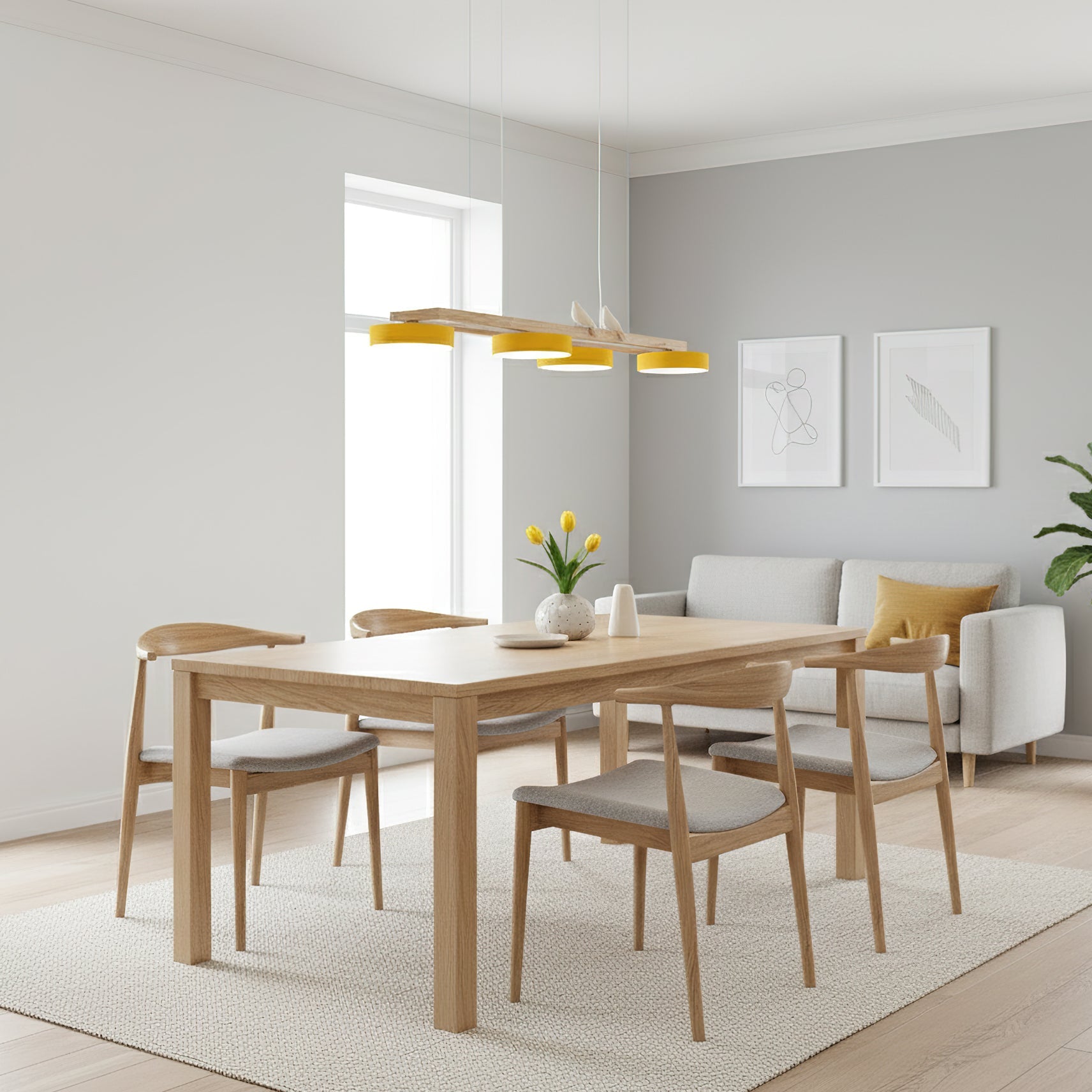 Jorvain Linear Pendant Light