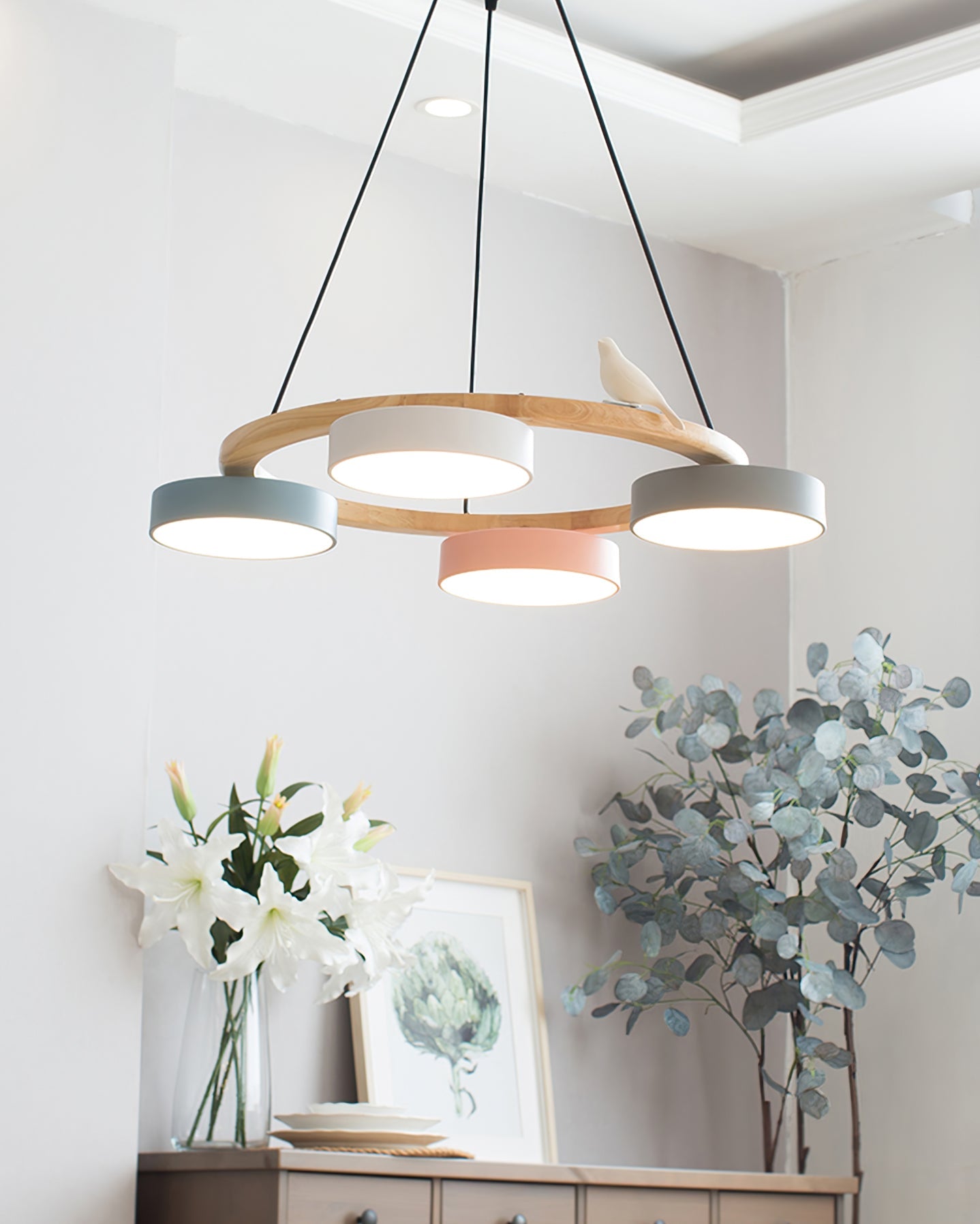 Paxar Round Pendant Light
