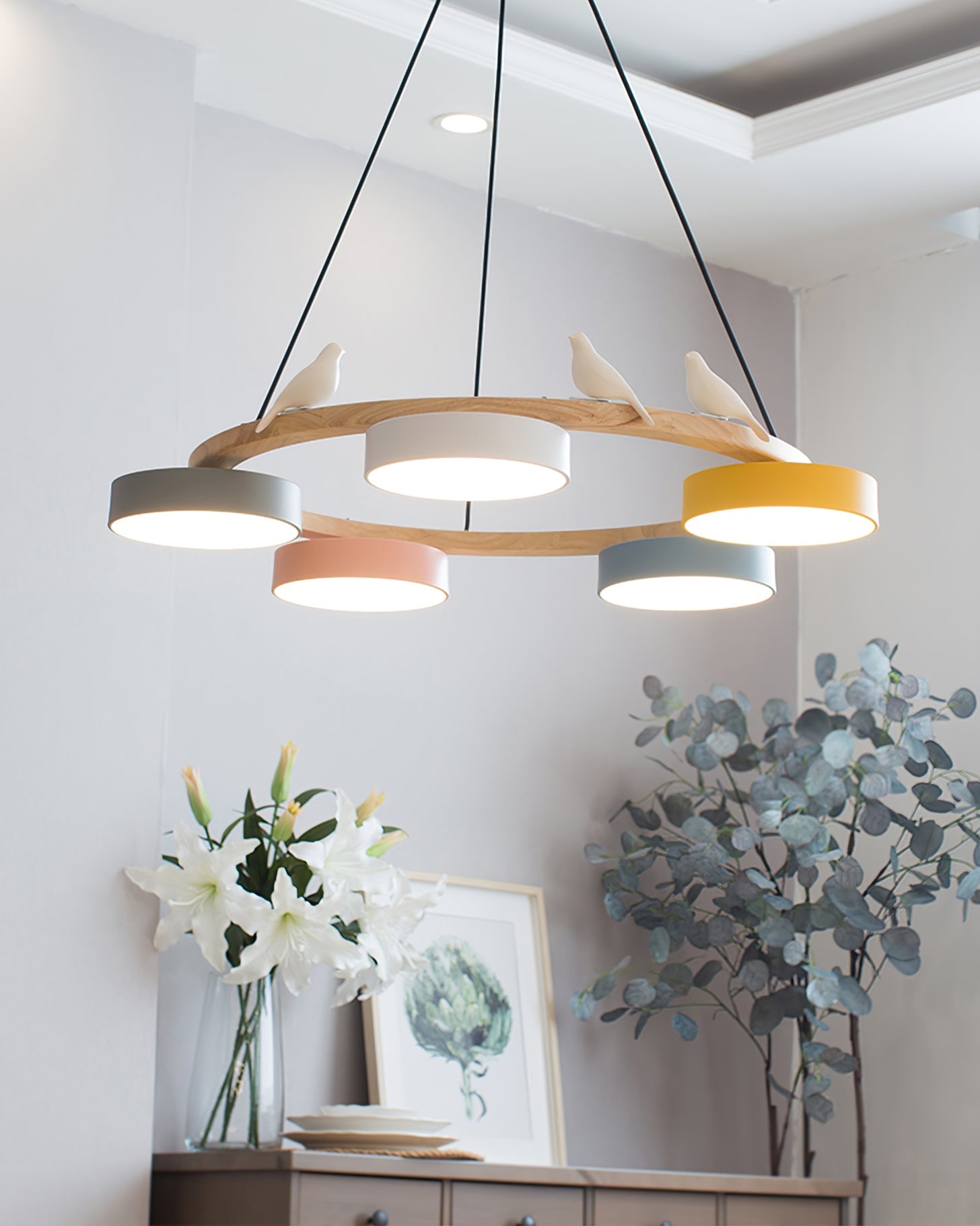 Paxar Round Pendant Light