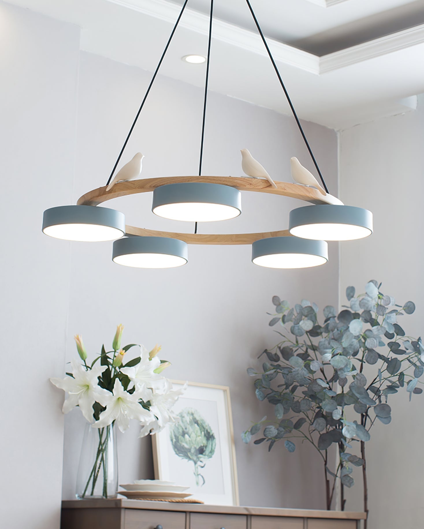 Paxar Round Pendant Light