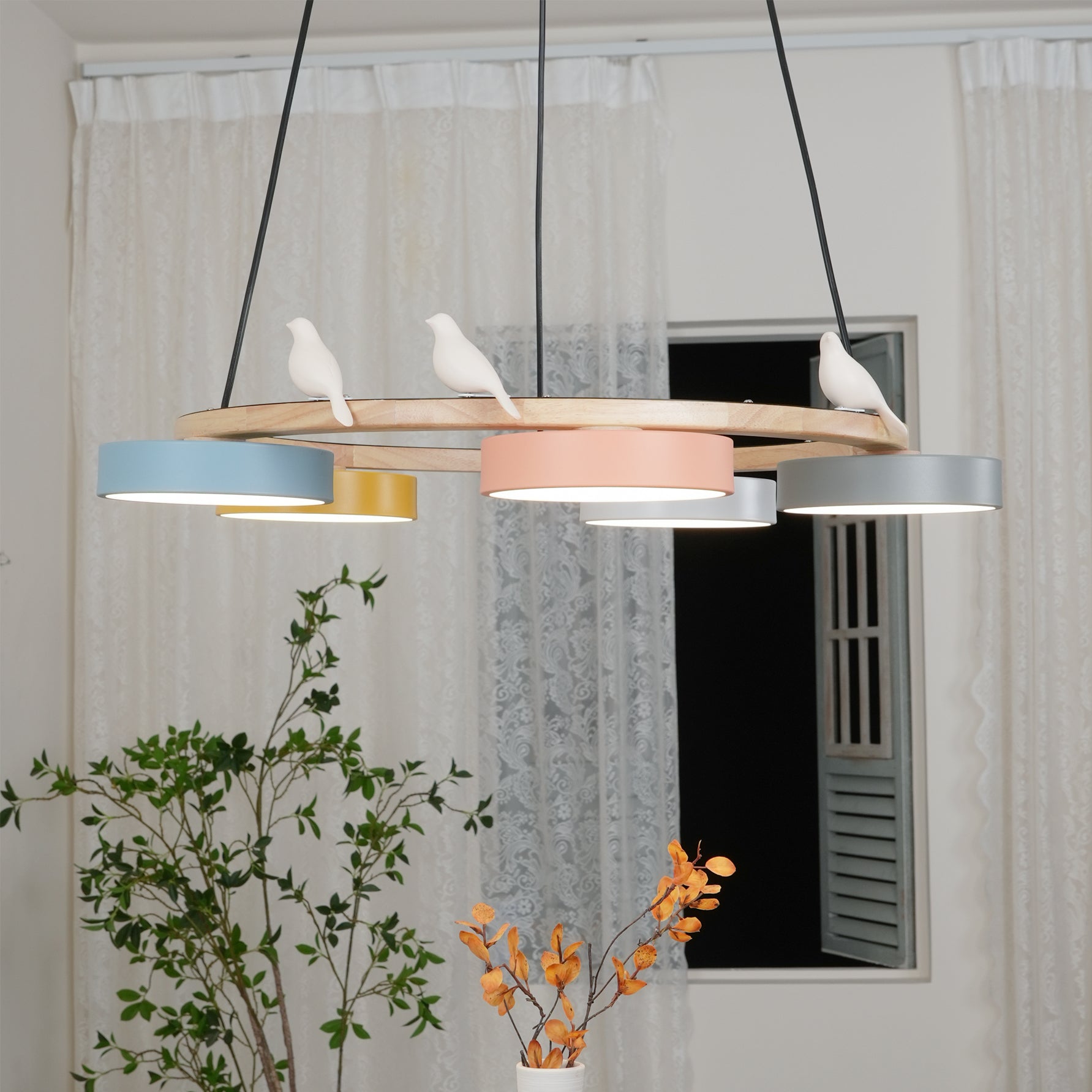 Paxar Round Pendant Light