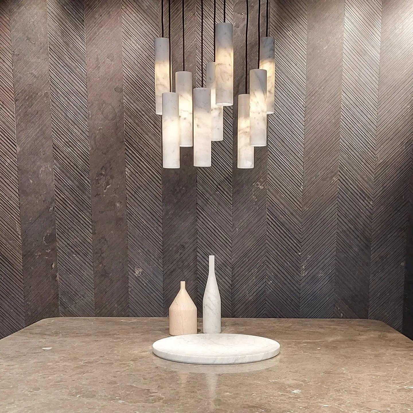 Virello Alabaster Pendant Light