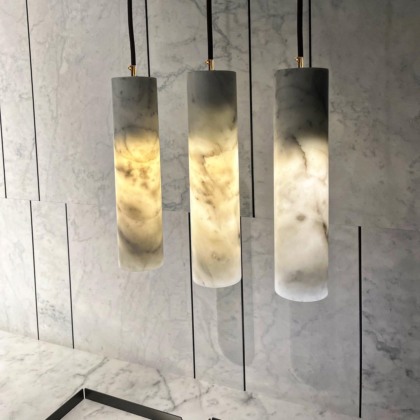 Virello Alabaster Pendant Light