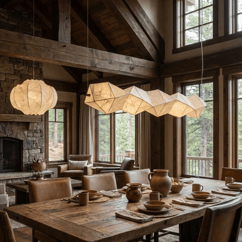 Sevana Linear Silk Pendant Light