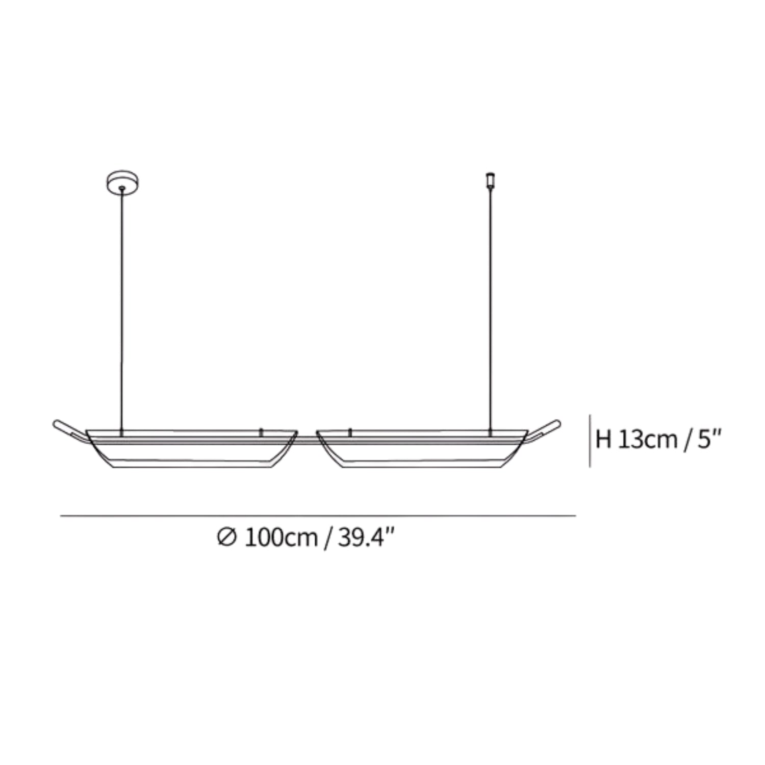 Becloza Double Design Pendant Light